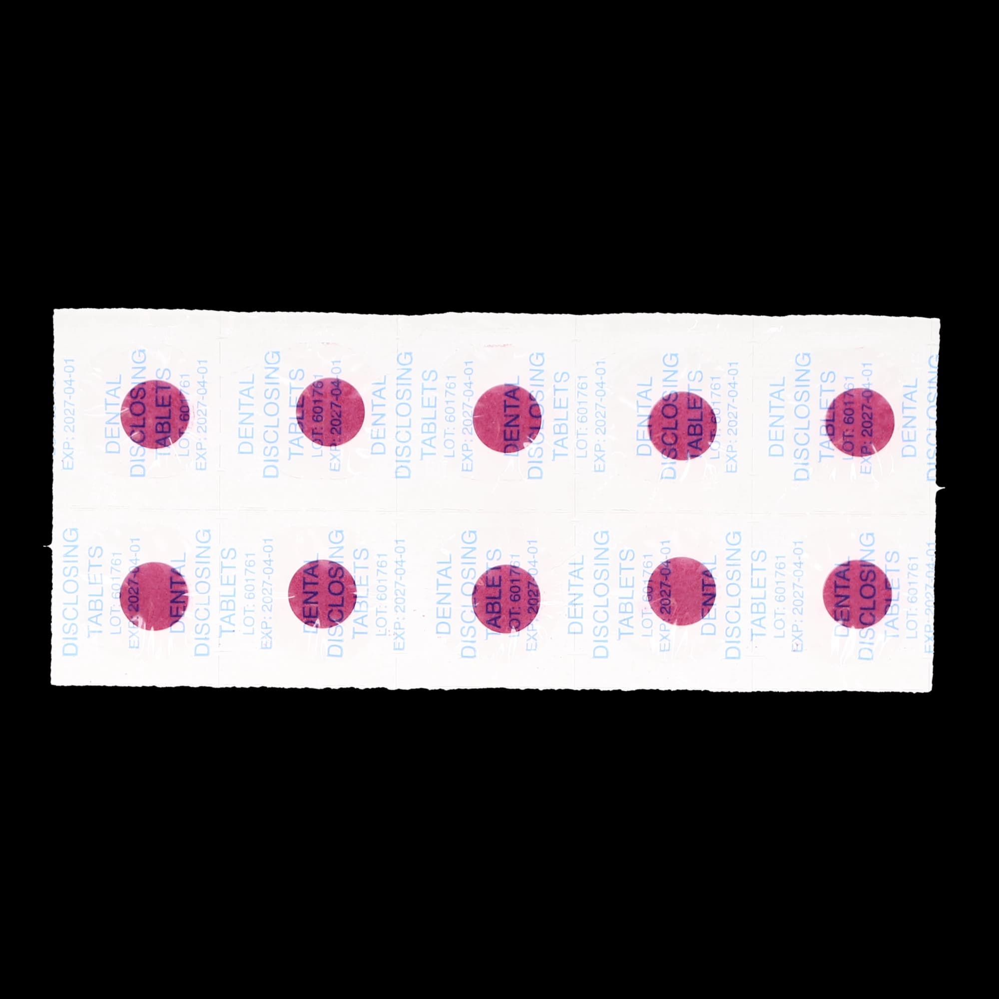 Trace Disclosing Tablets, Cherry Flavored, Red Dye, 250/Box, 232225 thumbnail 6