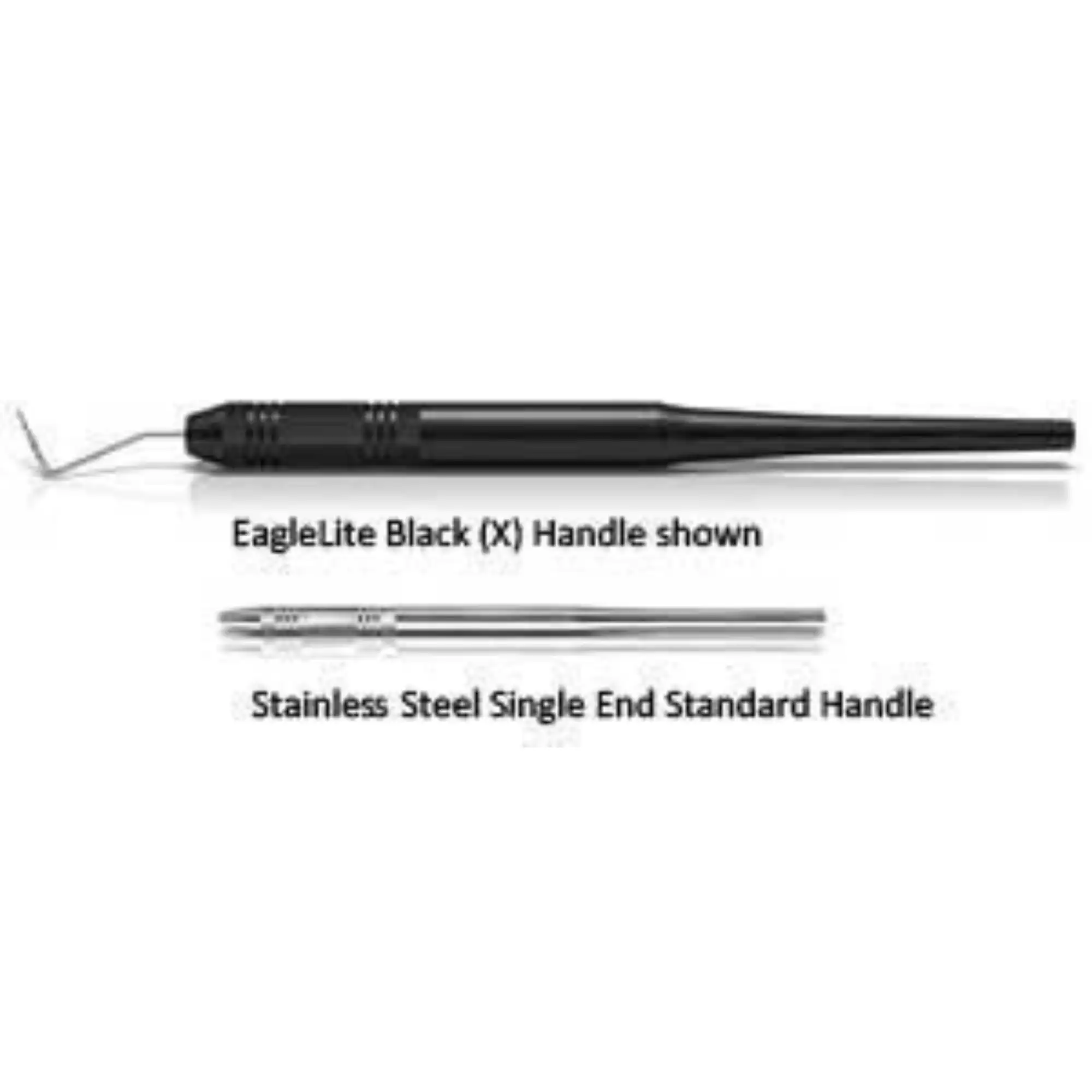 American Eagle Periodontal Probe, Single-Ended, #0 Michigan O with Williams Markings, Black, Standard 7/32" Handle, Stainless Steel, AEP0WB, 1/Pk thumbnail 2