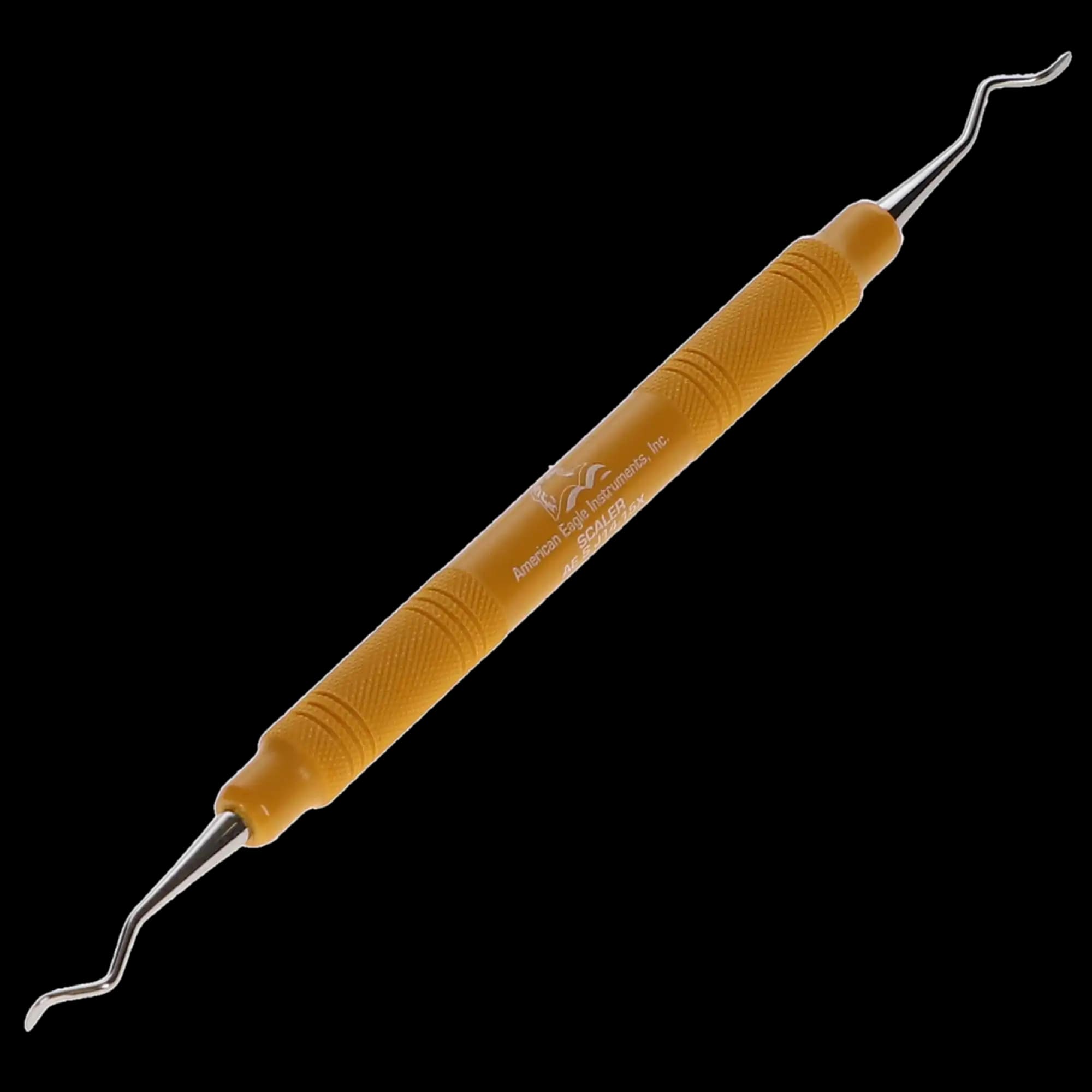 American Eagle Sickle Scaler, #14-15 Jacquette, Posterior, Double-Ended, EagleLite Resin Handle, 3/8" Tip, Yellow, 1/Pk, AESJ14-15X thumbnail 2