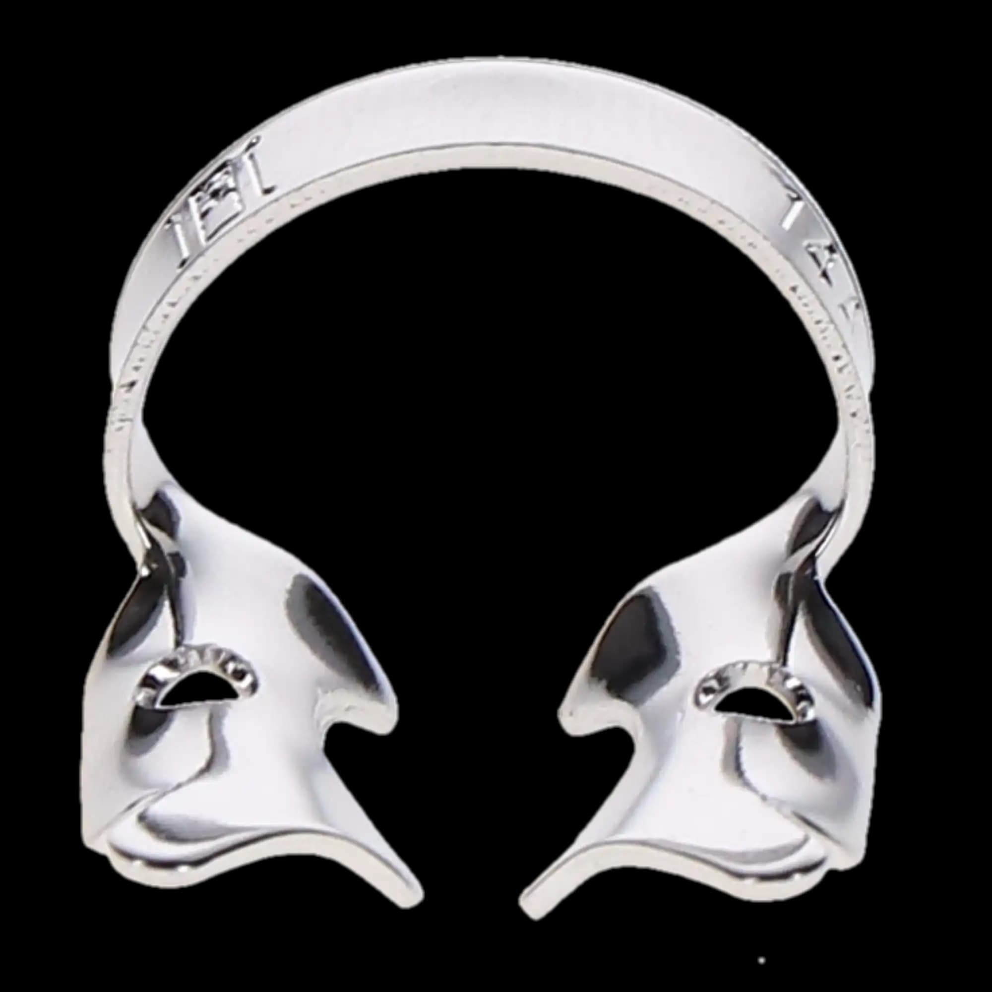 Hygenic HySolate Rubber Dam Clamp, #14A, Winged, Gloss Finish, Downward Sloped Jaws for Large Partially Erupted Molars, H02757, 1/Pk thumbnail 2
