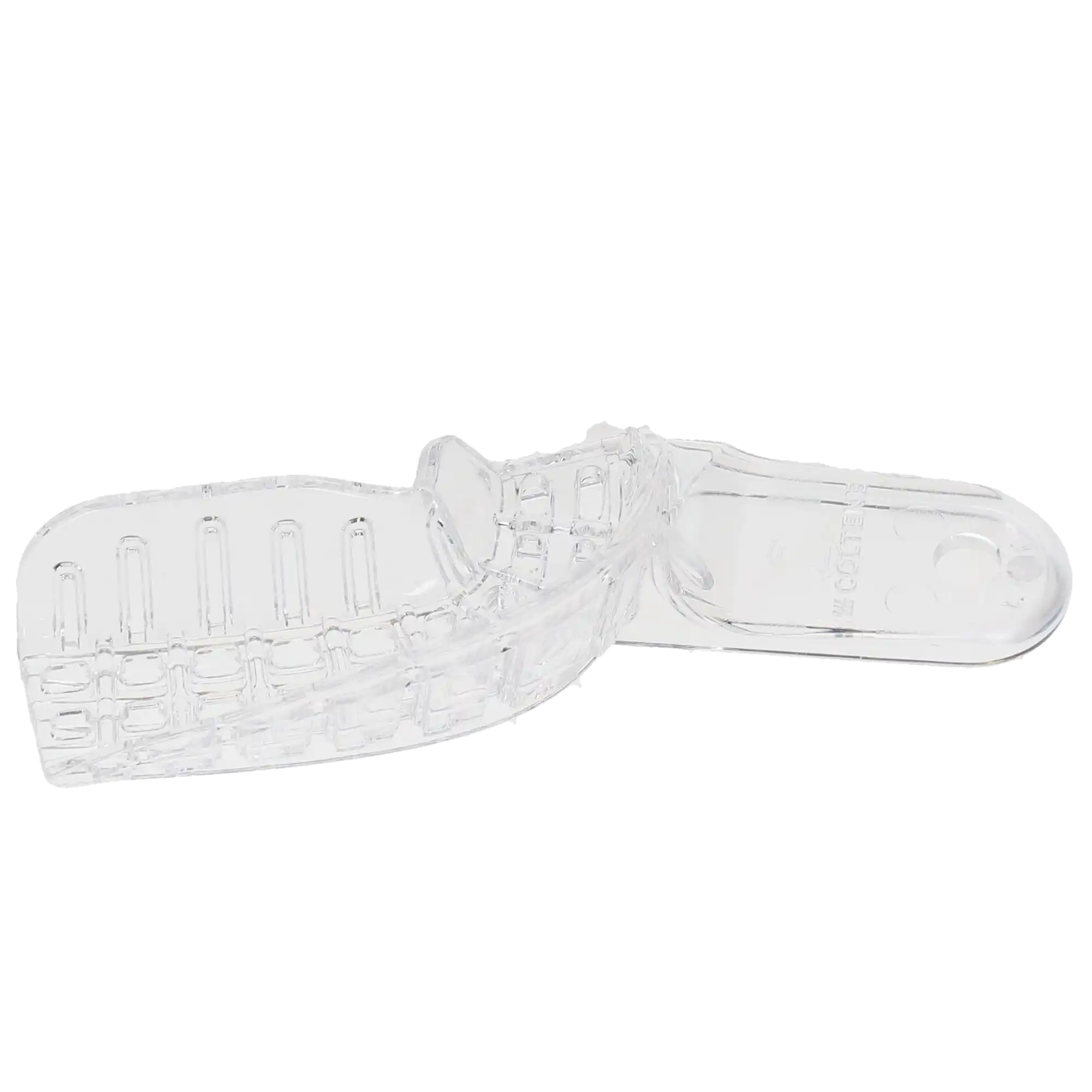 President Disposable Perforated Impression Tray, #8, Upper Right/Lower Left Quadrant, Clear, 12/Pk, C6908 thumbnail 6