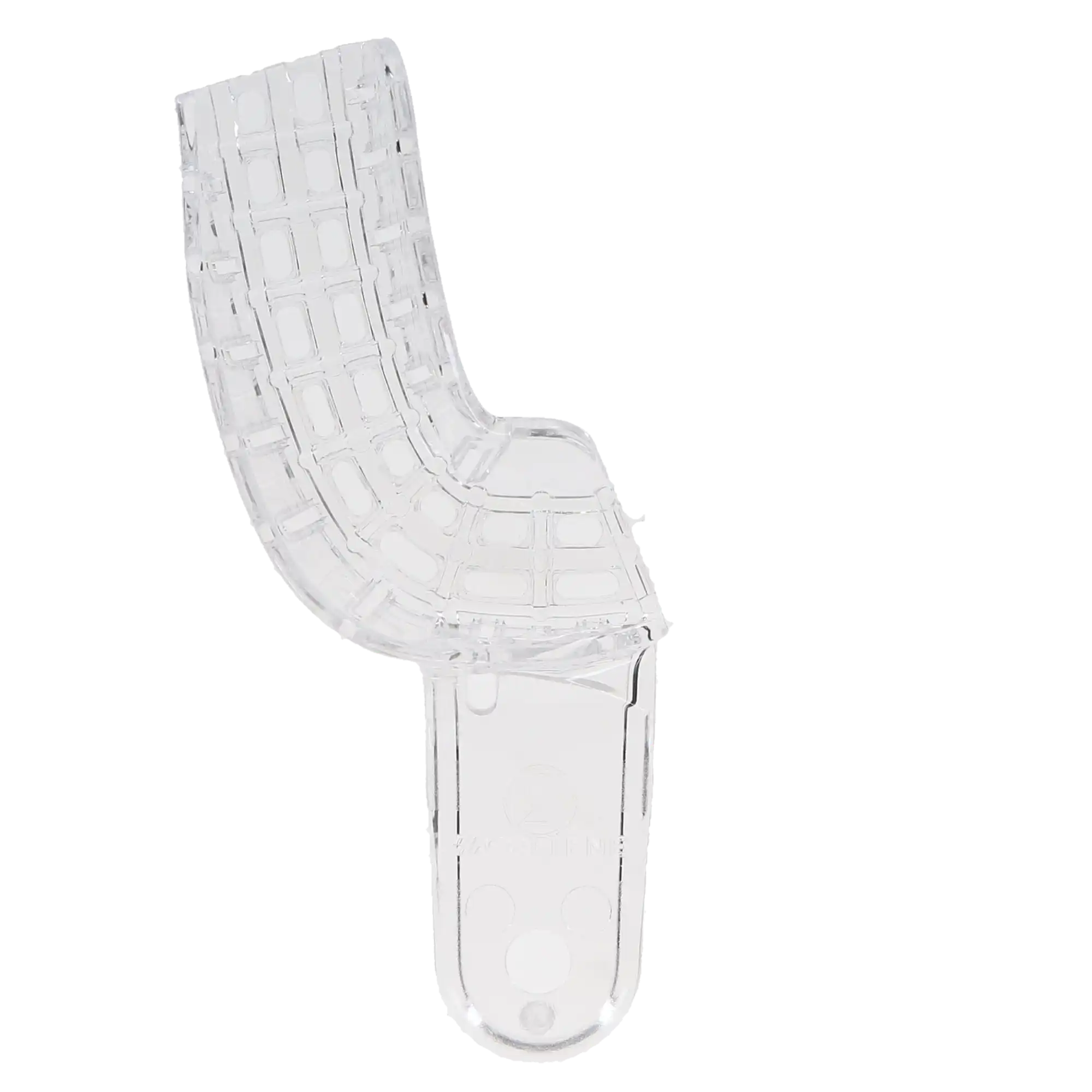 President Disposable Perforated Impression Tray, #8, Upper Right/Lower Left Quadrant, Clear, 12/Pk, C6908 thumbnail 9