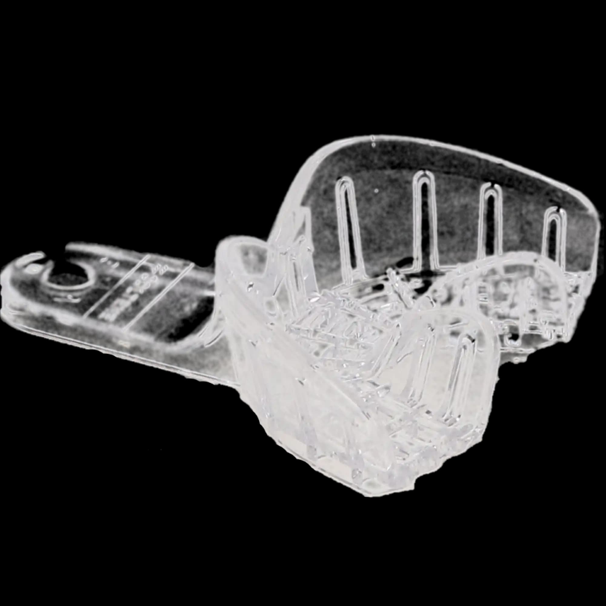 President Disposable Impression Trays, #9 Anterior Universal, Clear, Perforated, 12/Pk, C6909 thumbnail 6