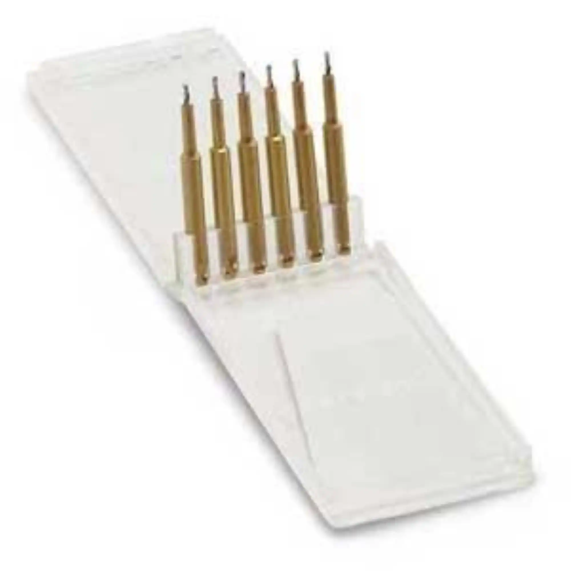 Coltene TMS Kodex Drill K96, Gold, Depth-Limiting, 0.027" x 0.079" (0.675 mm x 2 mm), 6/Pk thumbnail 3