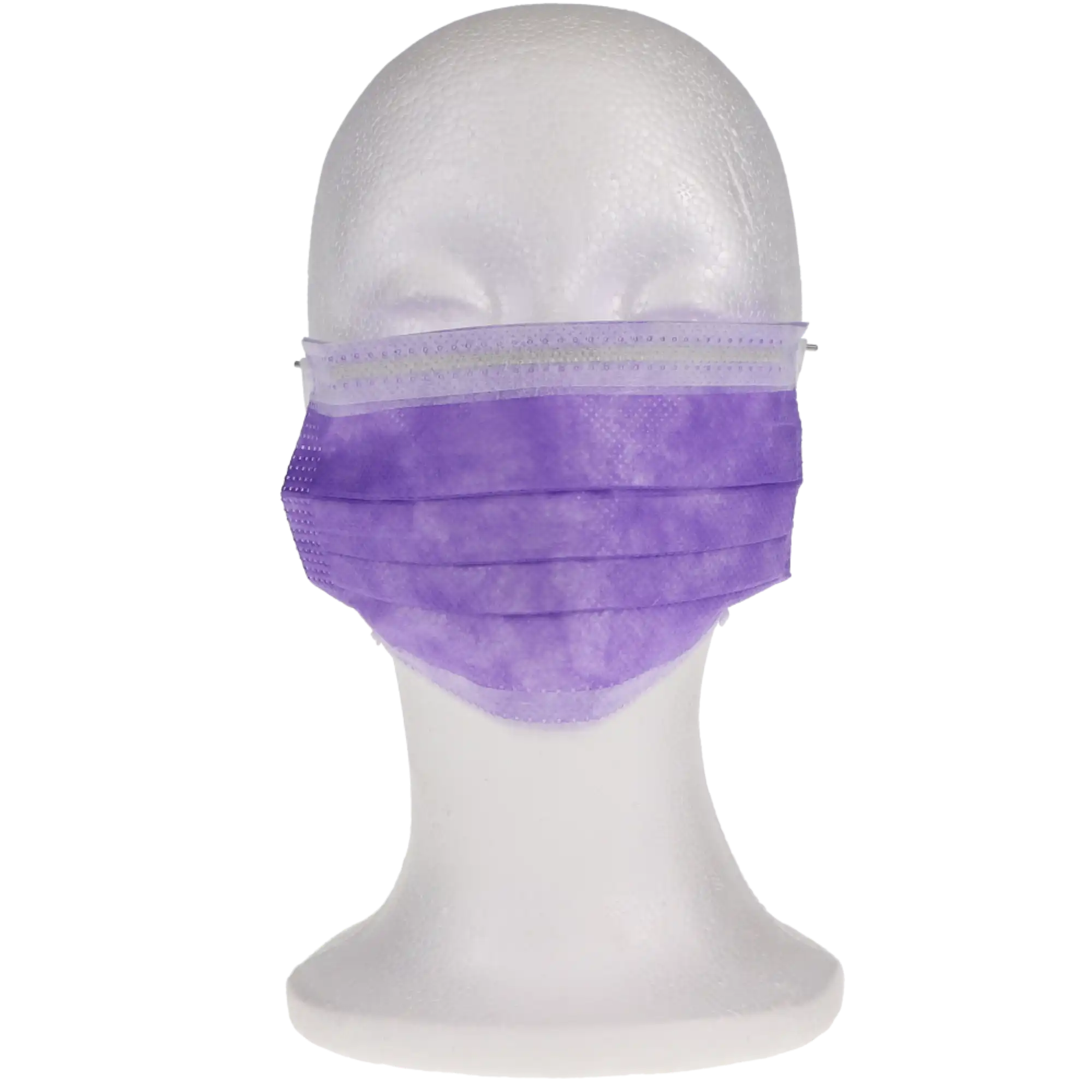 Crosstex Procedural Earloop Face Mask, ASTM Level 2, Lavender, Latex Free, 50/Box, GCPLV thumbnail 14