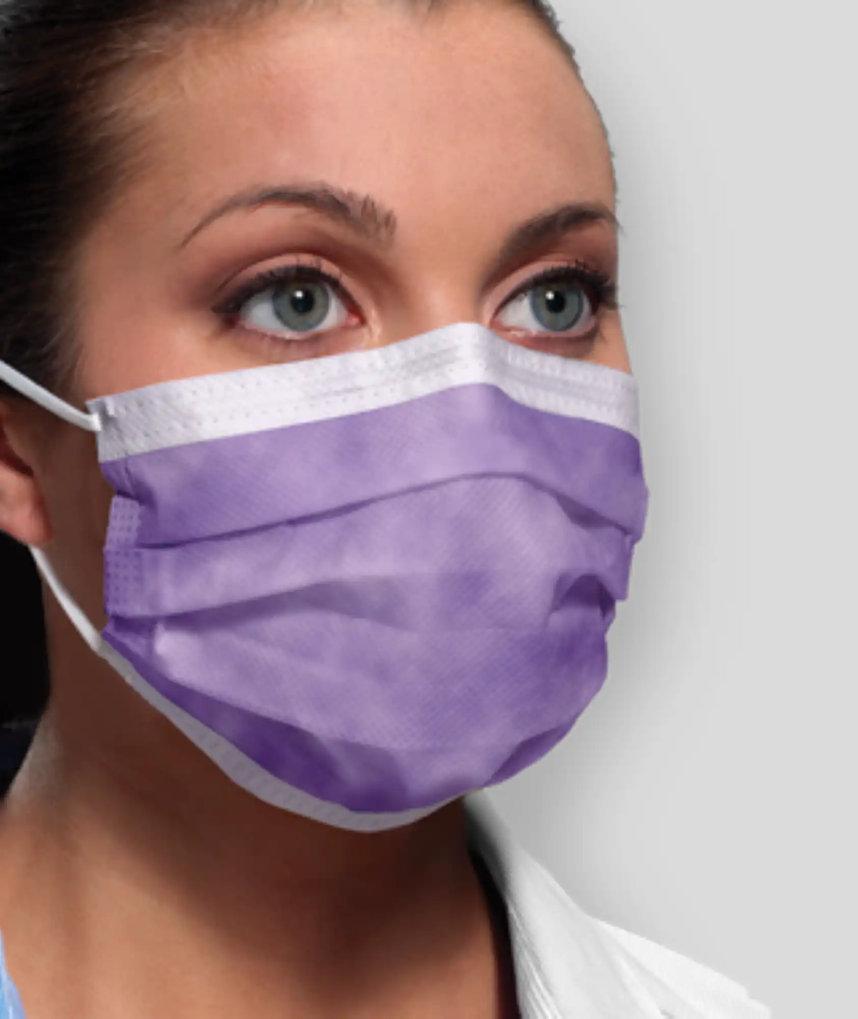 Crosstex Procedural Earloop Face Mask, ASTM Level 2, Pink, Latex-Free, 50/Box, GCPPK thumbnail 11