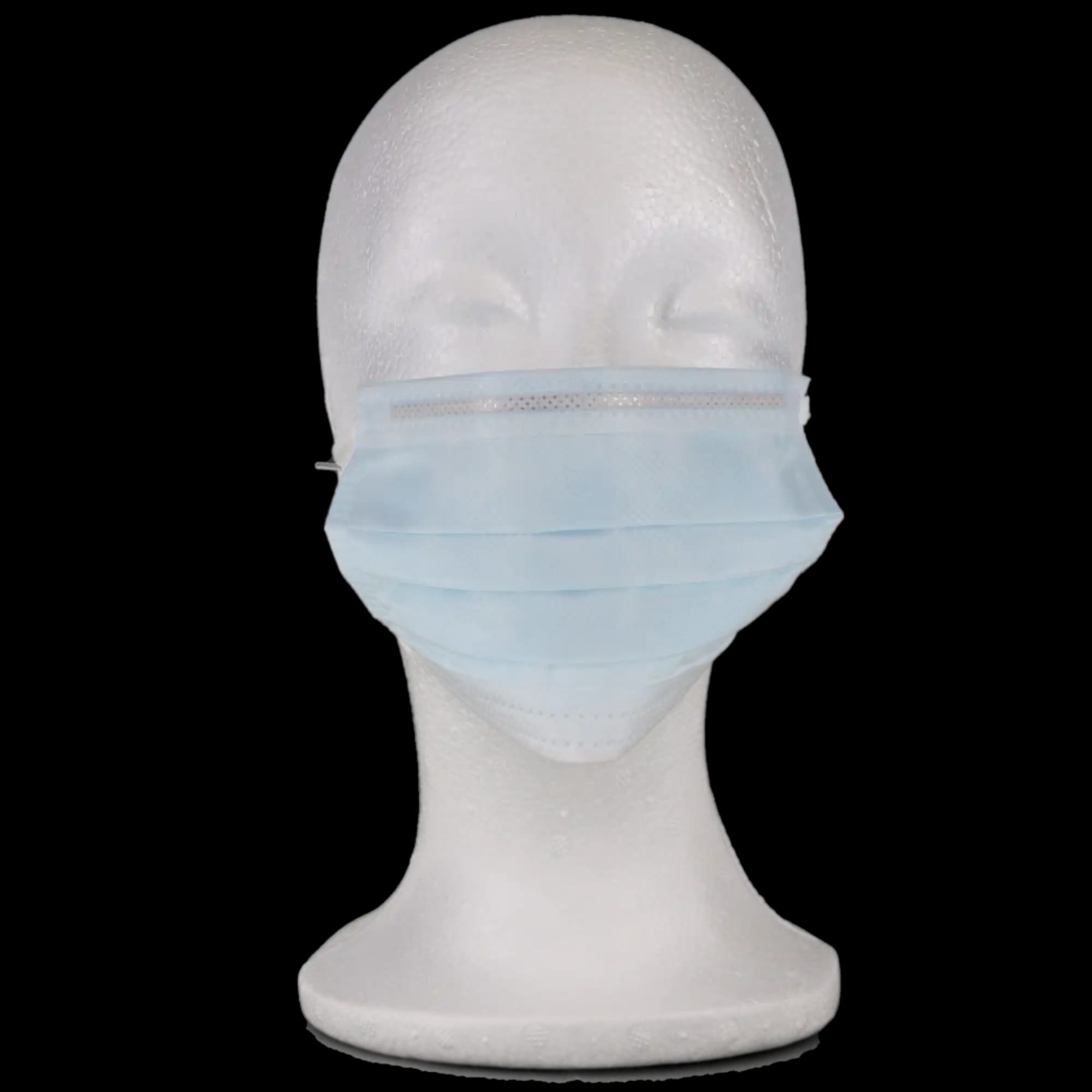 Crosstex Ultra Earloop Face Masks, ASTM Level 3, Blue, Latex Free, 40/Box, GCFCXU thumbnail 12