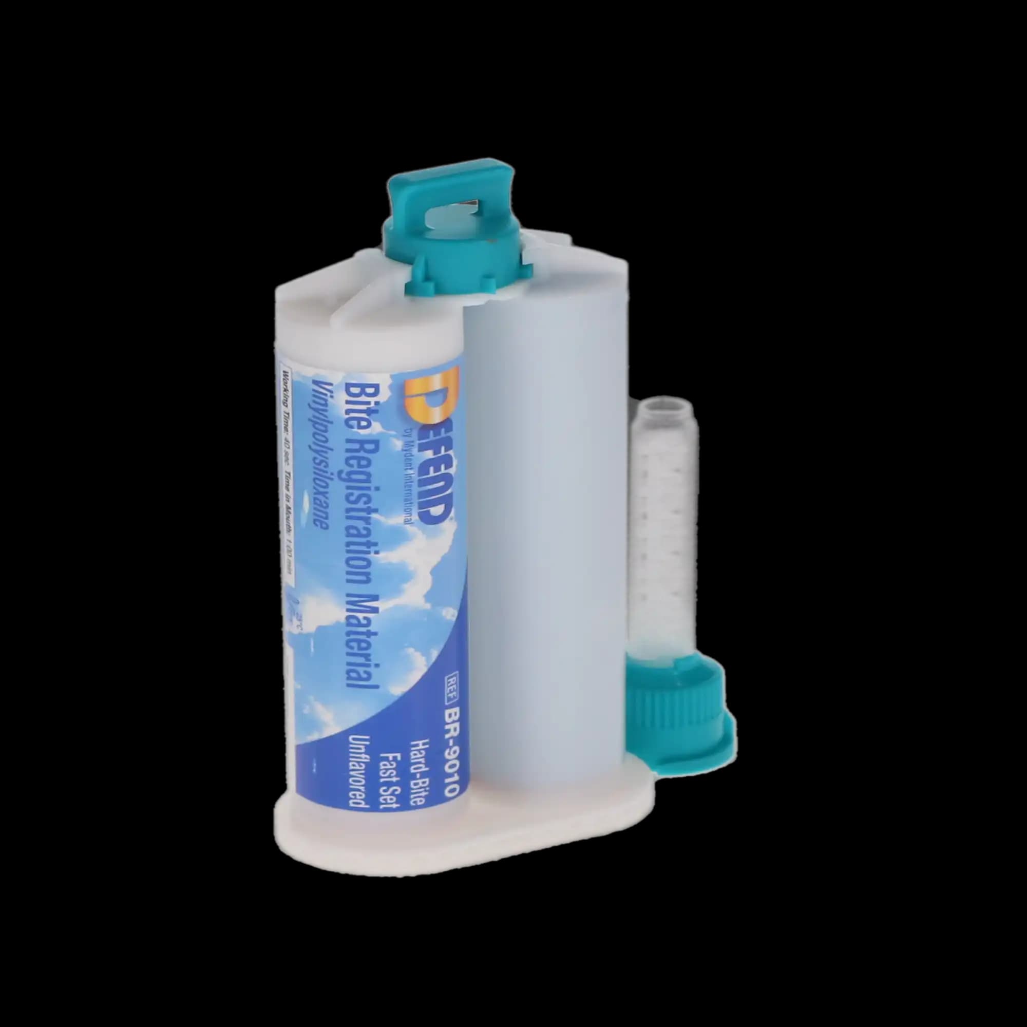 Defend ClearBite Bite Registration Material, Fast Set, Unflavored, Clear, 2 x 50 mL Cartridges, BR-9200 thumbnail 2