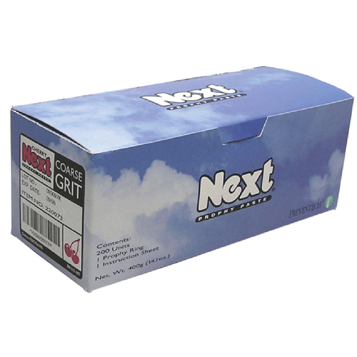 Next Prophy Paste Kid Assorted Coarse, Cherry/Mint/Bubblegum, 200 Cups/Box, PRV-221125 thumbnail 5