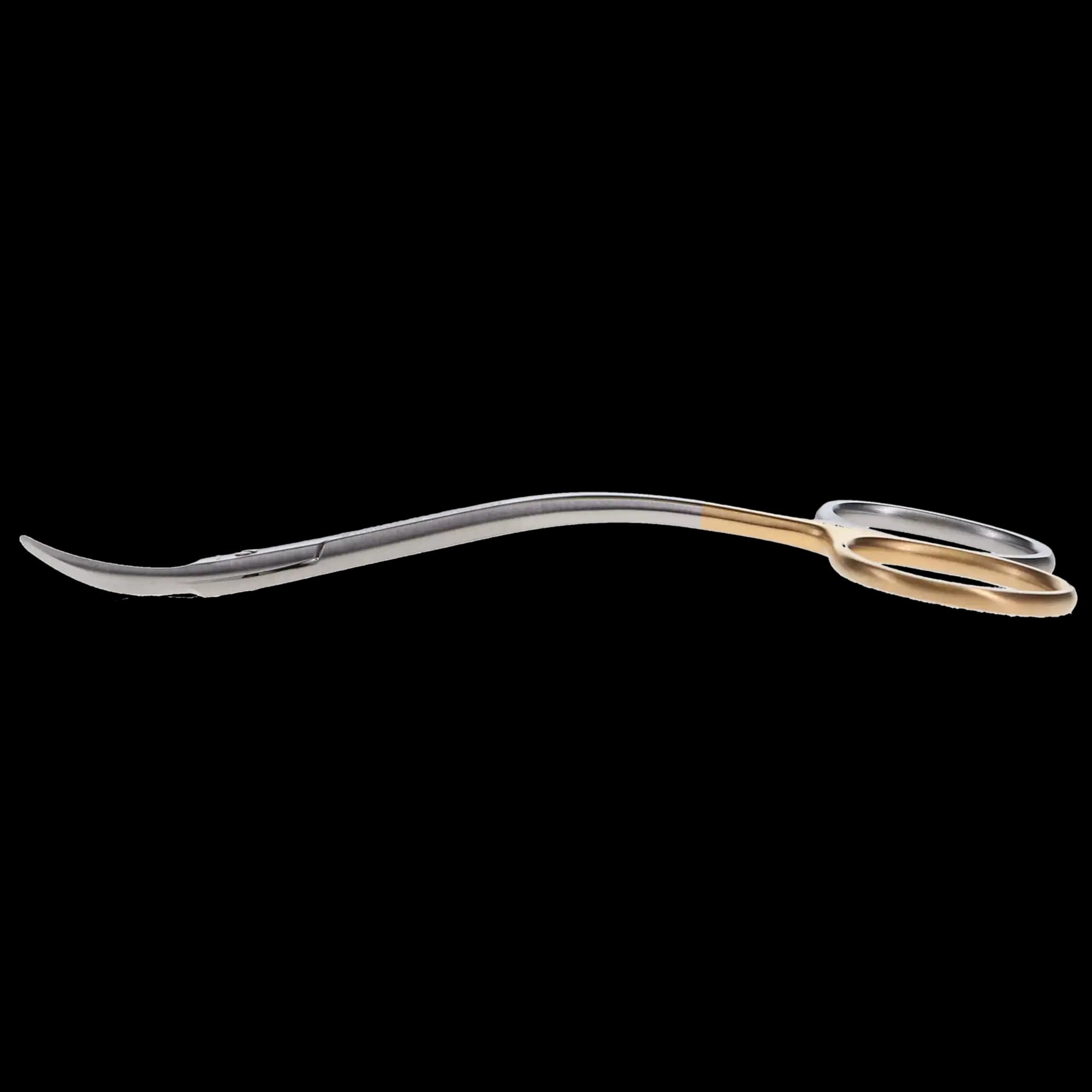 A. Titan Instruments La Grange Super Cut Surgical Scissors, Curved, Micro-Serrated, 4.5", 1/Pk, 877SC thumbnail 2