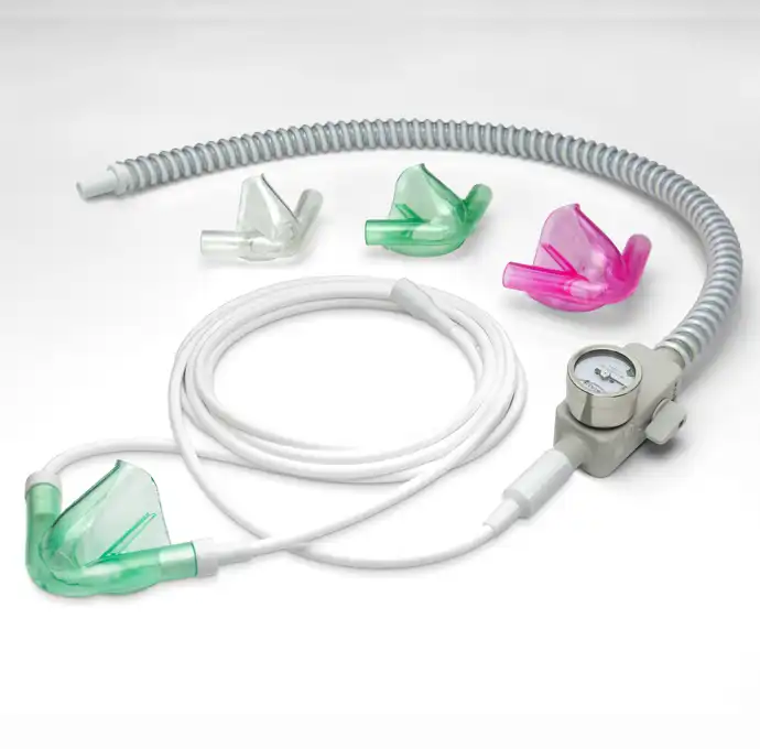 Axess Scavenging Circuit for In-Line Vacuum Controller, Introductory Kit with 6 Low Profile Nasal Masks, 52005 thumbnail 2