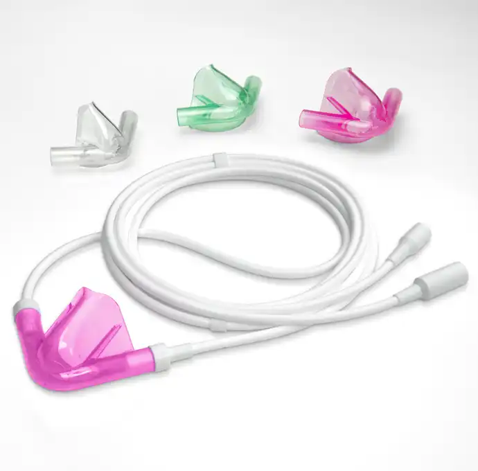Accutron Axess LP RFS In-Line Scavenging Circuit, 52006, with 6 Low Profile Single Use Nasal Masks thumbnail 2