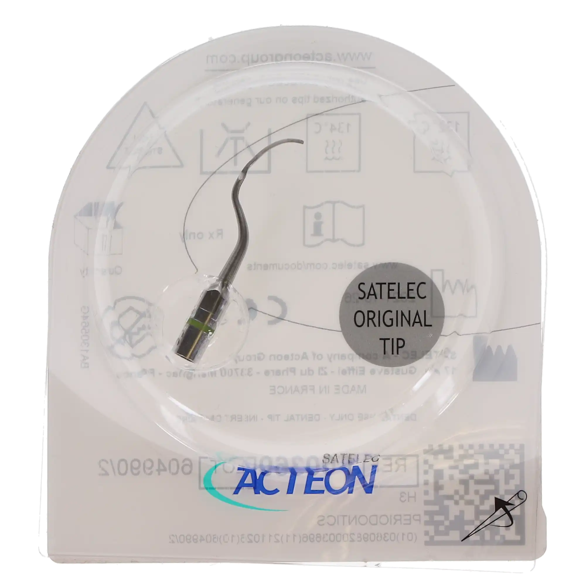 Acteon Satelec P5 Newtron Perio Tip H3, Universal Curette, Anterior Teeth, Stainless Steel, 1/Pk, F00369 thumbnail 6