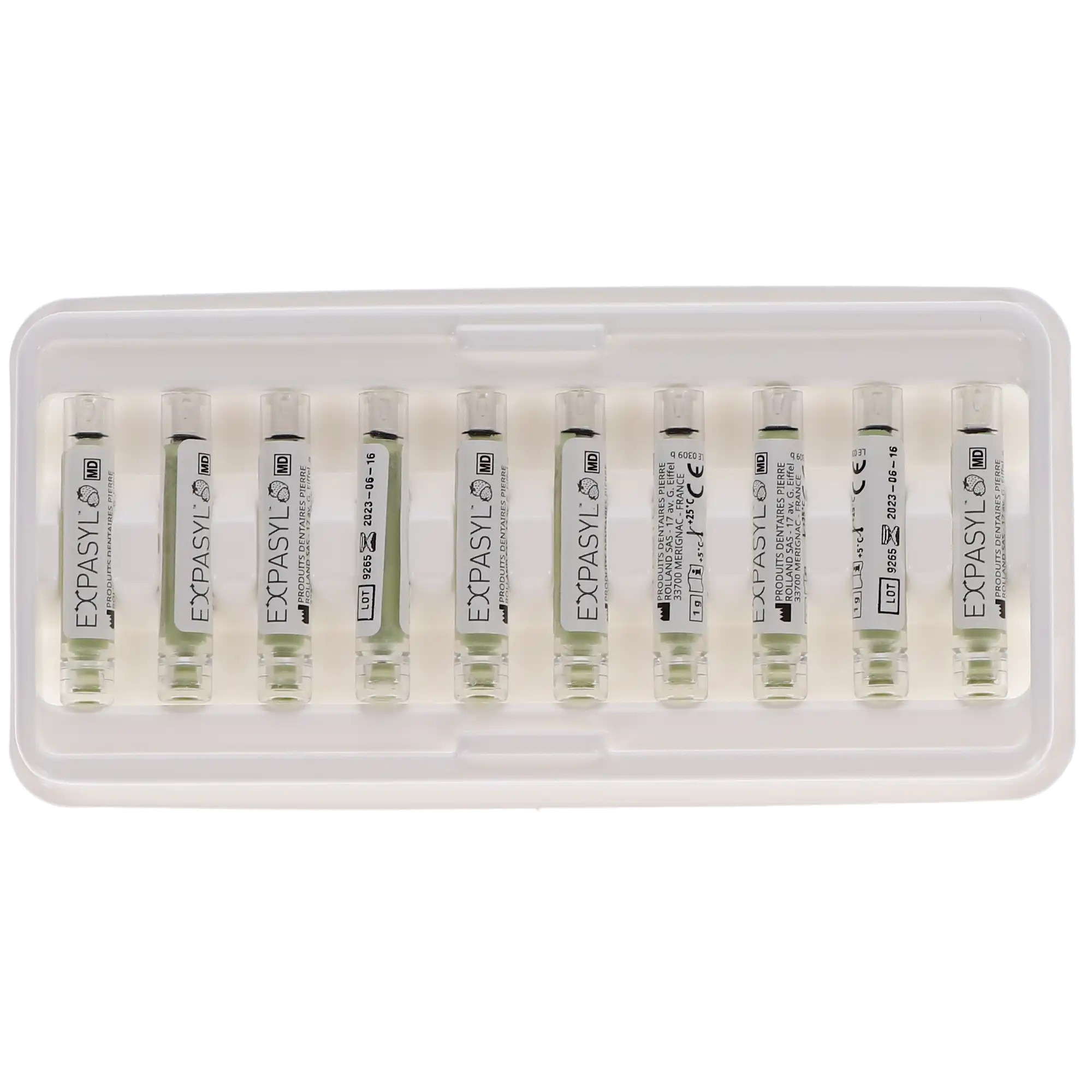Expasyl Gingival Retraction Paste Capsules, Strawberry Flavor, 1 g, 20/Pkg, Refill, 261001 thumbnail 3