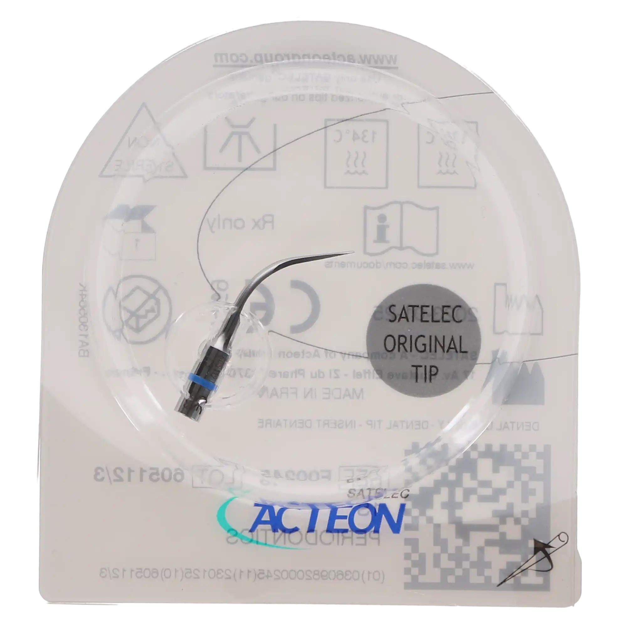 Acteon Satelec Newtron Ultrasonic Scaler Tip, Slim, #1S, Steel, 1/Pk, F00245 thumbnail 6