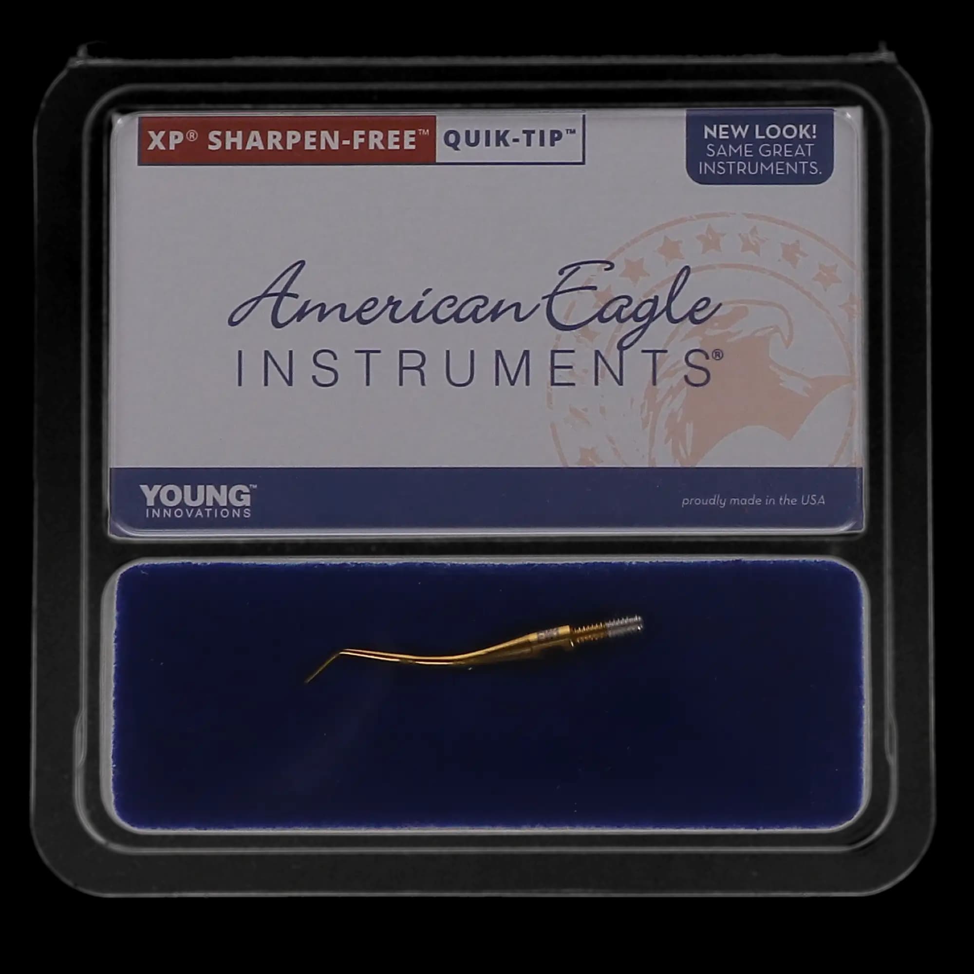 American Eagle Instruments Standard Gracey Curette, XP Quik-Tip, #15, Cone Socket, Stainless Steel, 1/Pk, AEG15XPQT thumbnail 5