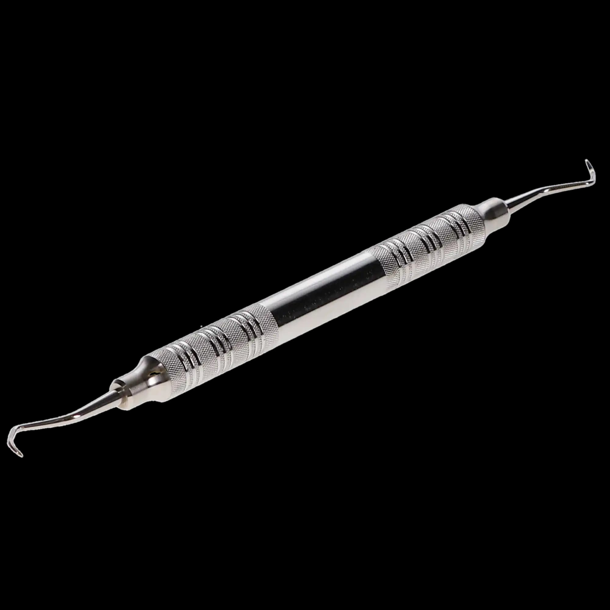 American Eagle McCall 13-14S Universal Curette, Posterior, Sharp Point, 3/8" EagleLite Stainless Steel Handle, Double End, AECM13-14SZ, 1/Pk thumbnail 2