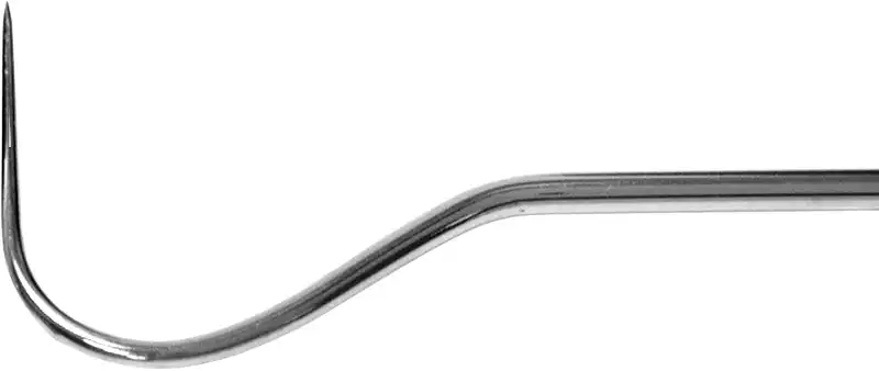 American Eagle #23 Shepherd's Hook Single-End Explorer, Stainless Steel Standard Handle, 1/Pk, AEEXP23 thumbnail 2