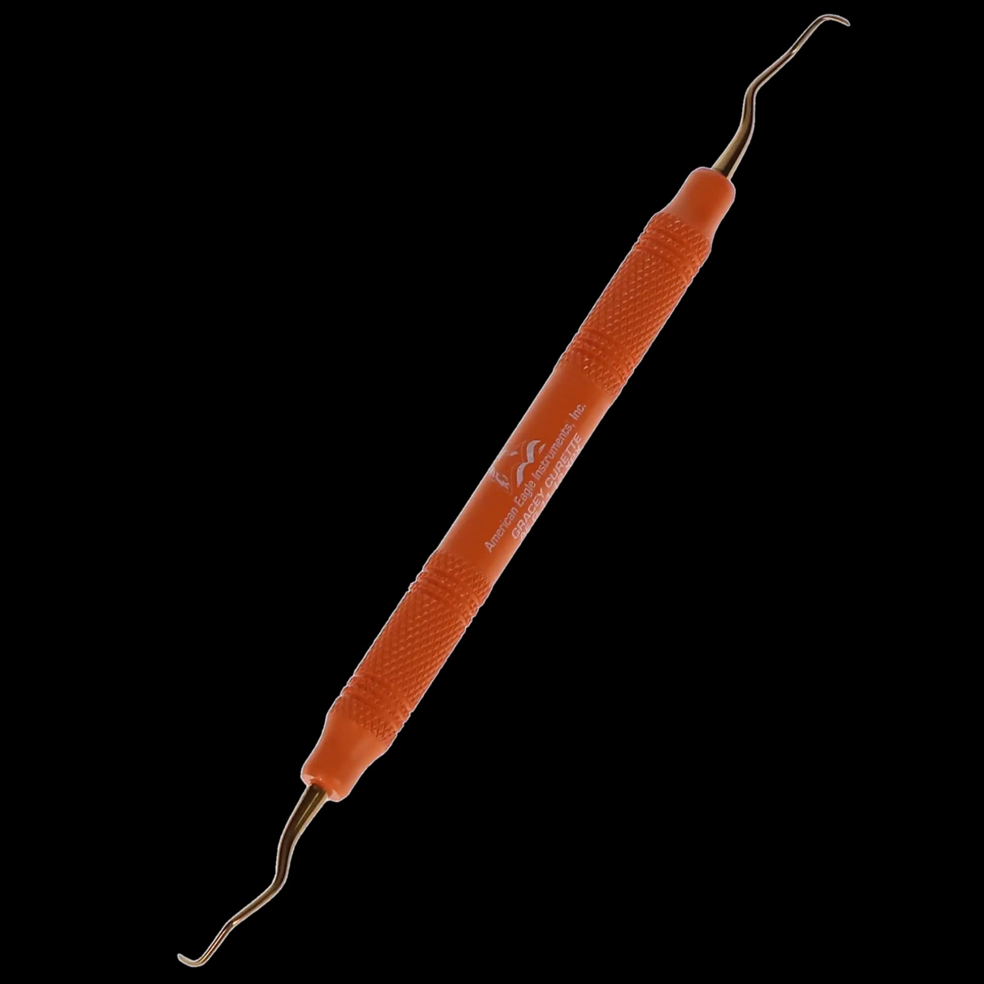 American Eagle Instruments Standard Gracey Curette, XP, #11-12, Posterior Mesial, EagleLite Resin Handle, 3/8", Orange, 1/Pk, AEG11-12XPX thumbnail 10