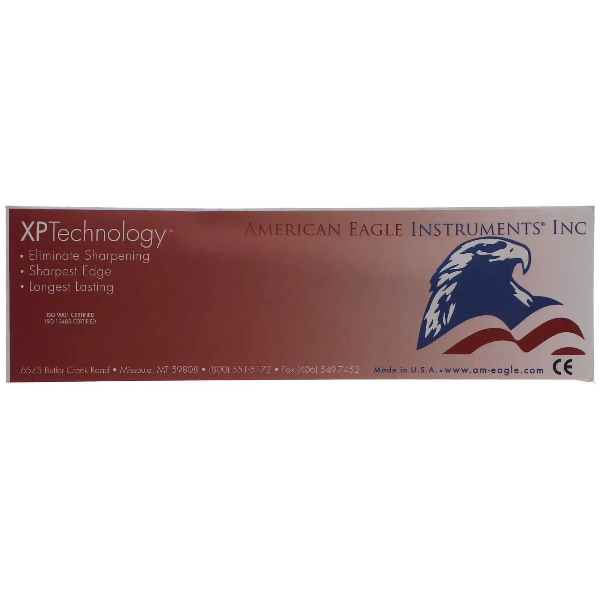 American Eagle Standard Gracey Curette, XP Sharpen-Free, #13-14, Posterior Distal, EagleLite Resin Handle, 3/8", Blue, 1/Pk, AEG13-14XPX thumbnail 11