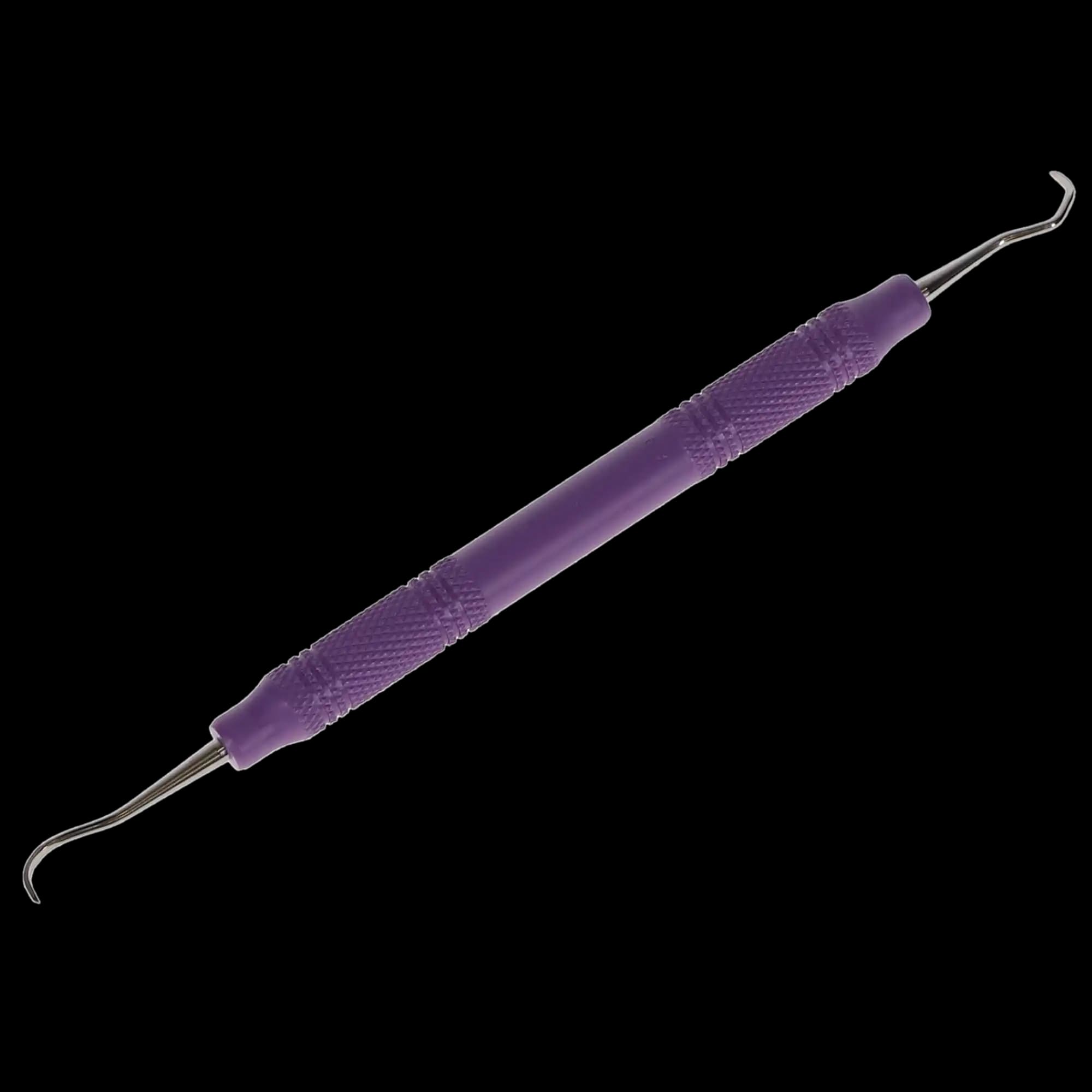 Sickle Scaler, #H5-33, Anterior, Double End, EagleLite Resin Handle, 3/8", Purple, 1/Pk, AESH5-33X thumbnail 4
