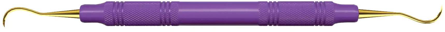 American Eagle XP Sickle Scaler, Curaler N137, Anterior, Double-Ended, EagleLite Resin Handle, 3/8", Orange, 1/Pk, AESN137XPX thumbnail 2