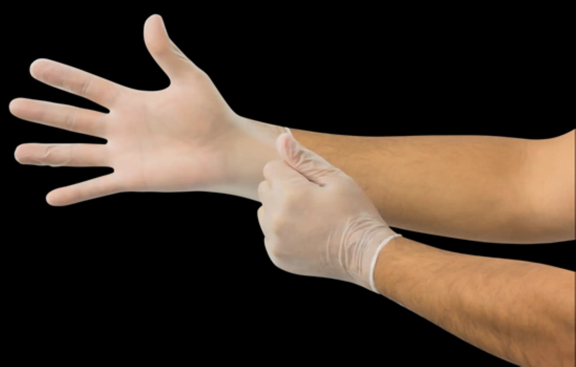 Micro-Touch Elite Vinyl Examination Gloves, Powder-Free, Non-Sterile, X-Large, Cream, 100/Box, 3094 thumbnail 9