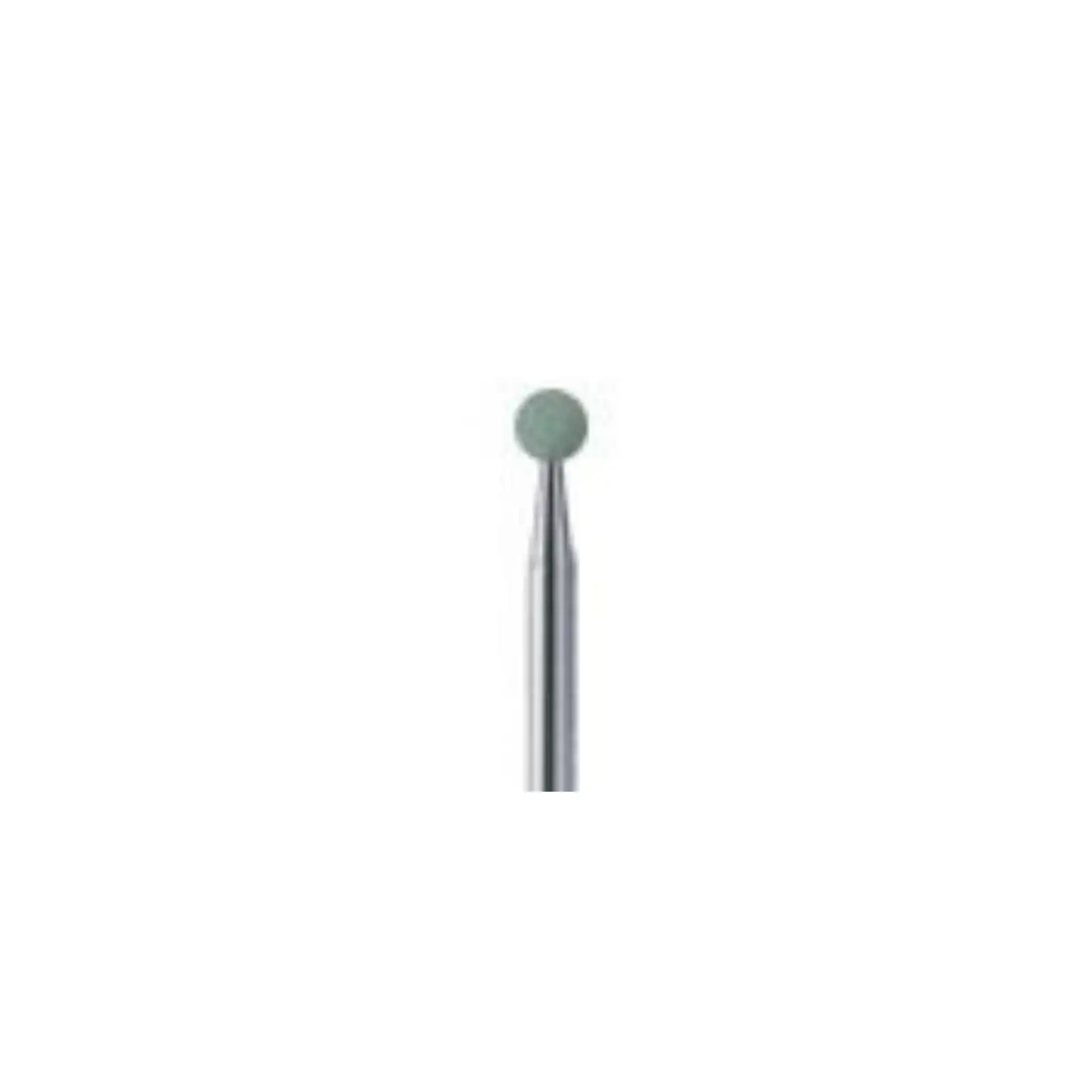 NTI Green Abrasive Mounted Stone, Large Round, RA (Right Angle) Shank, Fine Grit, 4 mm Head, 12/Pkg, GF602-RA thumbnail 2