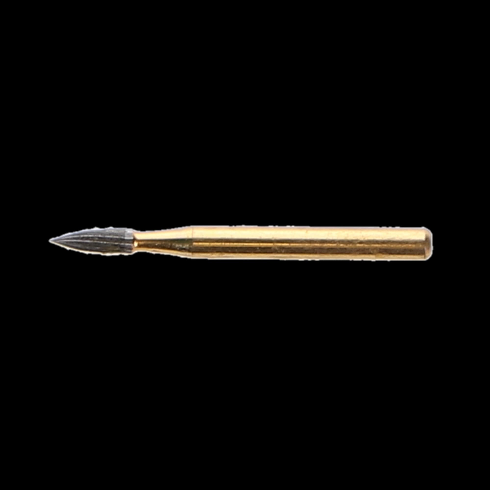 NTI 12-Fluted Trimming & Finishing Carbide Bur, FG, Flame, #7903, 1.2 mm, Red, 5/Pk, H246-012 thumbnail 2