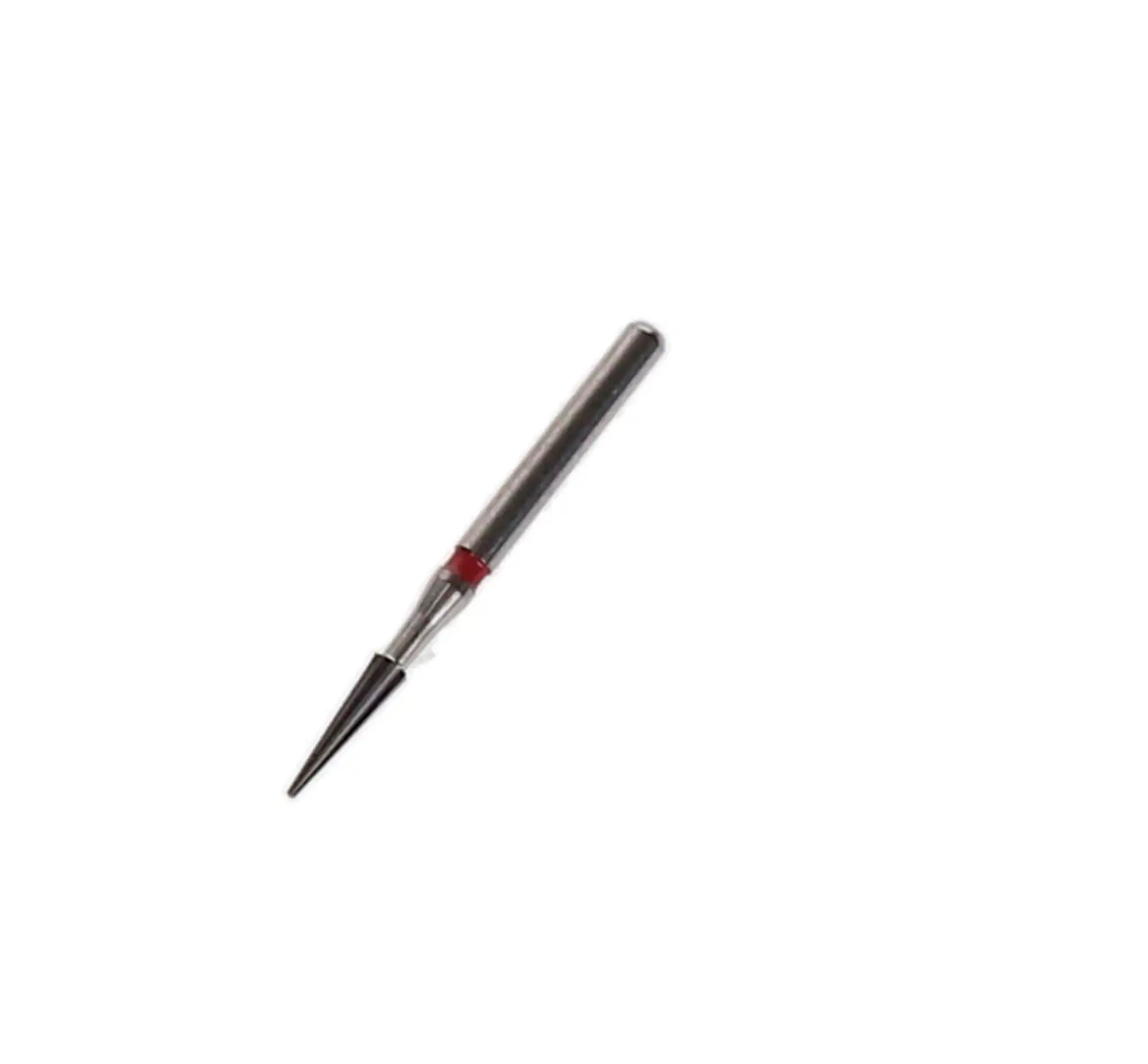 NTI TDF-6 Trimming & Finishing Carbide Bur, 8-Flute, FG, Safe End, 1.4 mm, Red, 5/Pk, H134-014 thumbnail 2