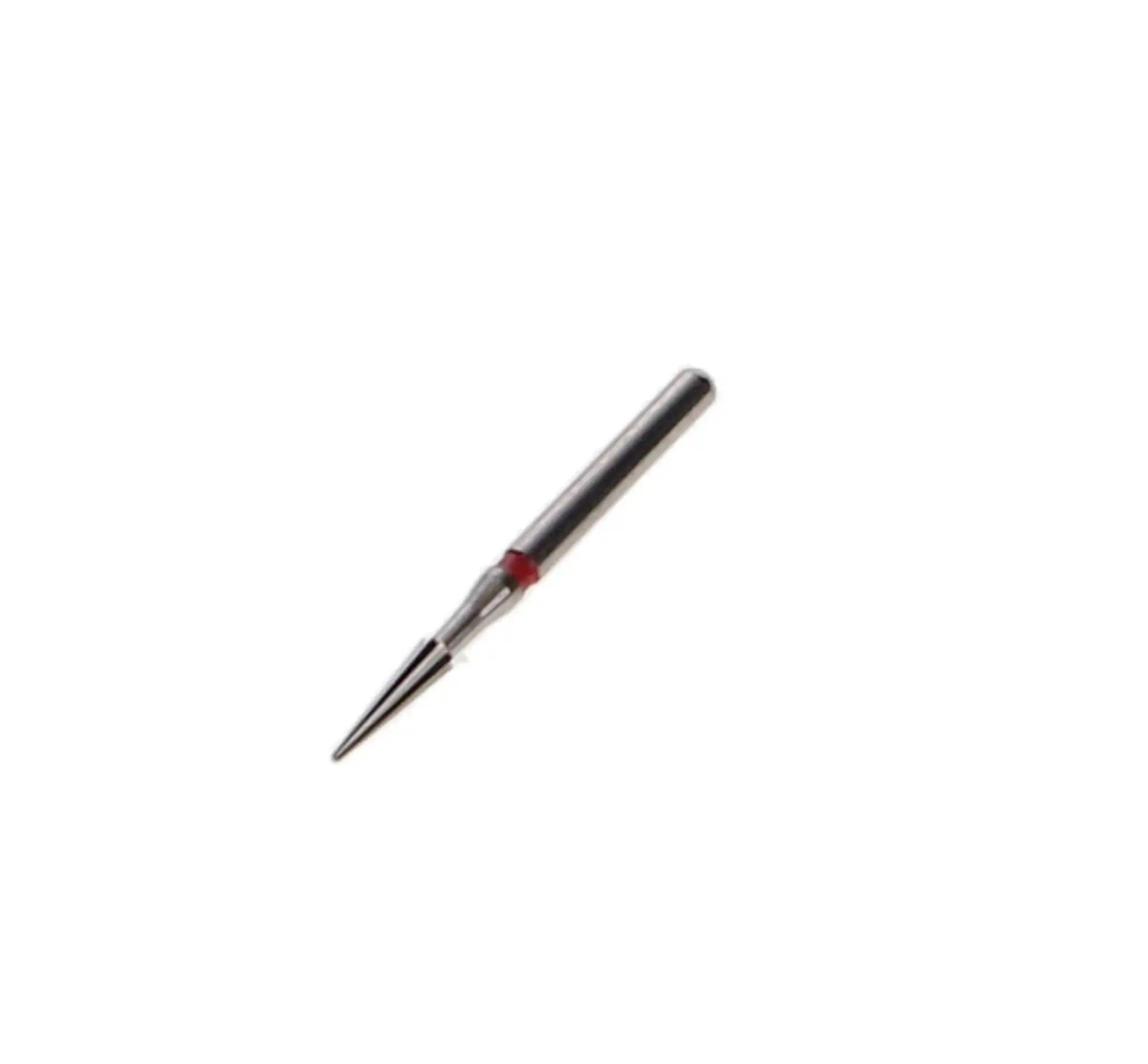 NTI TDF-6 Trimming & Finishing Carbide Bur, 8-Flute, FG, Safe End, 1.4 mm, Red, 5/Pk, H134-014 thumbnail 3