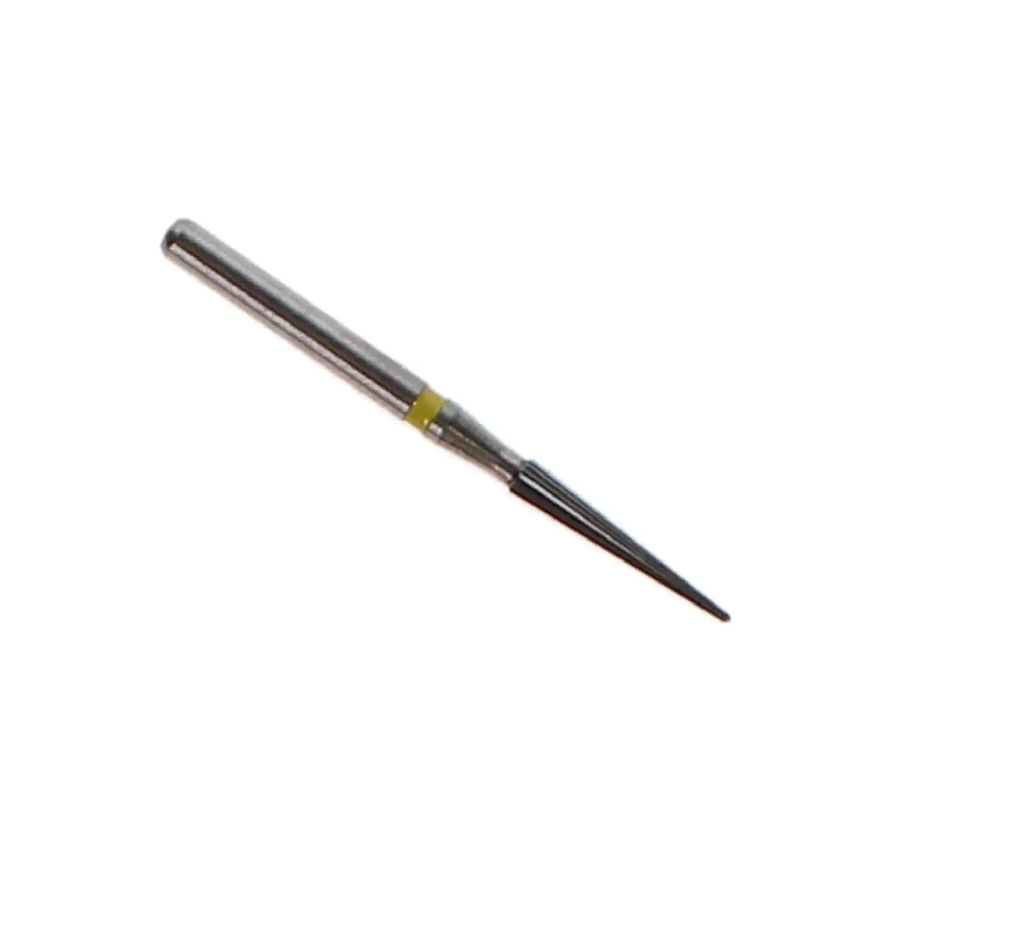 NTI 16-Fluted Trimming & Finishing Carbide Burs, FG, Safe End, TDF-9F, 1.4 mm, Yellow, 5/Pk, H135-014F thumbnail 3