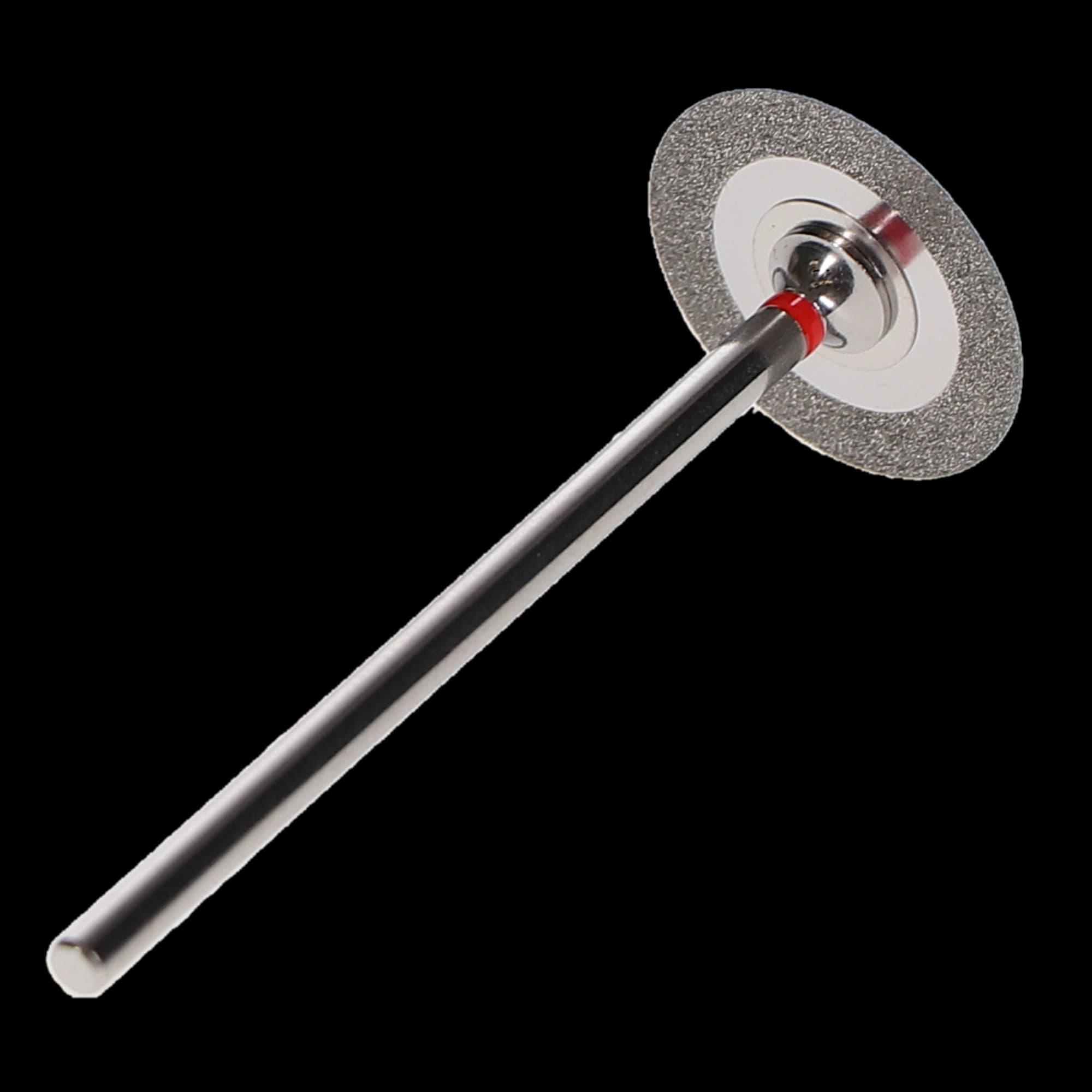 NTI Superflex Double-Sided Diamond Disc, HP Shank, #911H, 16 mm, Medium Grit, Red, 1/Pk, D911H-160 thumbnail 3