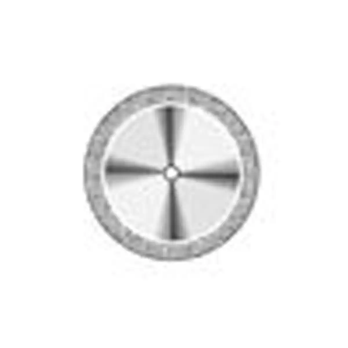 NTI Interflex Diamond Disc, HP, Double-Sided, #943, 10 mm, Medium Grit, Gray, 1/Pk, D943-100 thumbnail 2