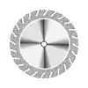 NTI Serrated Diamond Disc, HP, Double-Sided, #946, Medium, Gray, 1/Pk, D946-190 thumbnail 2