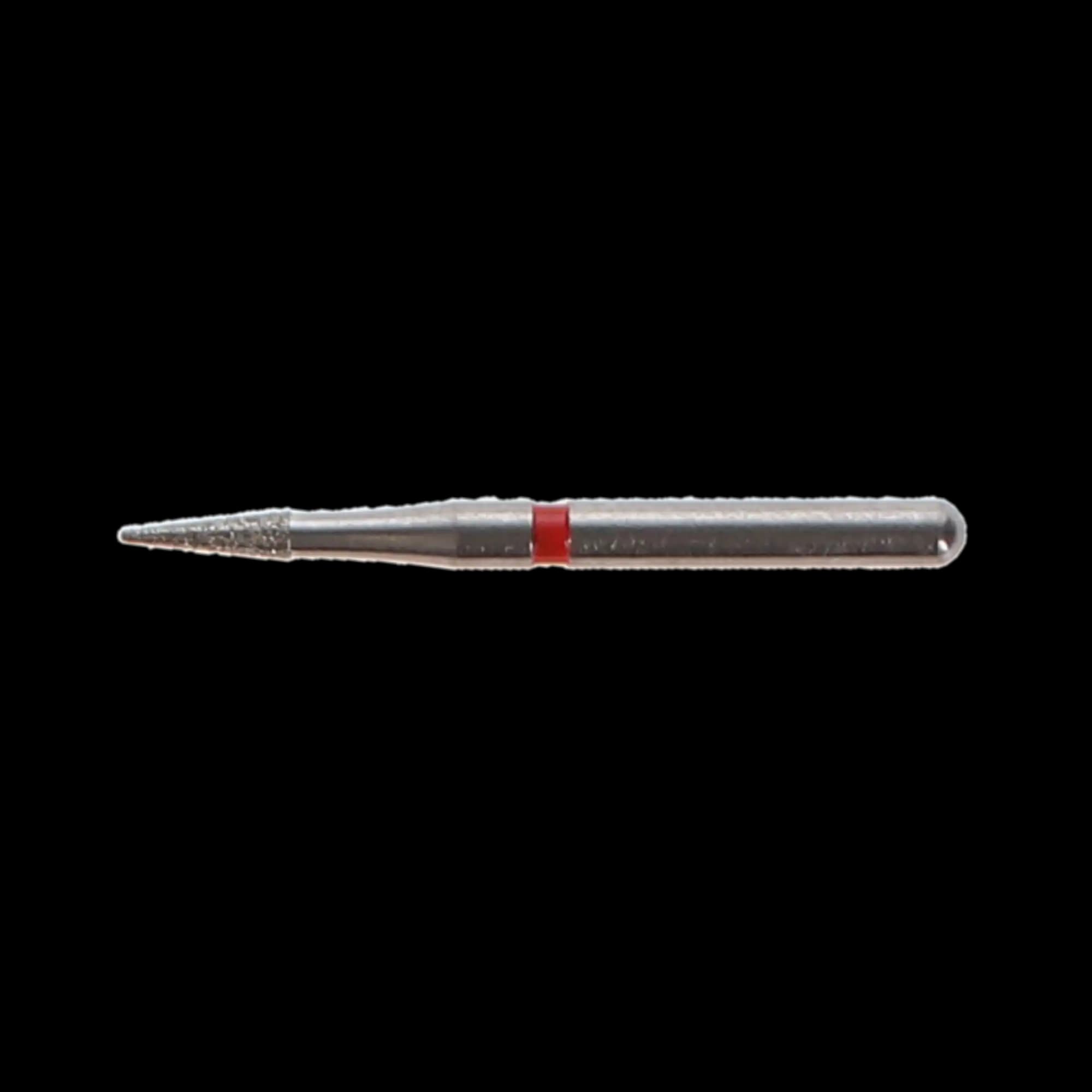 NTI TDF Series Diamond Bur, FG, TDF4, #F133-010, Fine, Red, 1.0 mm Head, 4.0 mm Length, 5/Pk thumbnail 6