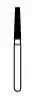 NTI Diamond Bur, FG, Taper Flat End, #F847-016, 1.6 mm, Fine, Red, 5/Pk, F847-016 thumbnail 2