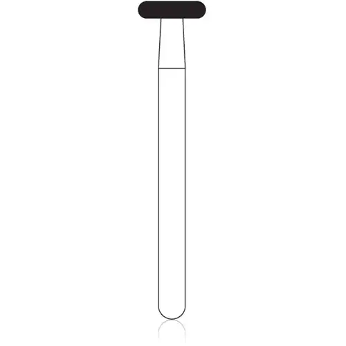 NTI Diamond Bur, HP, Donut Shape, # M909, 4.0 mm Diameter, Medium Grit, Gray, 1/Pk, M909-040HP thumbnail 2