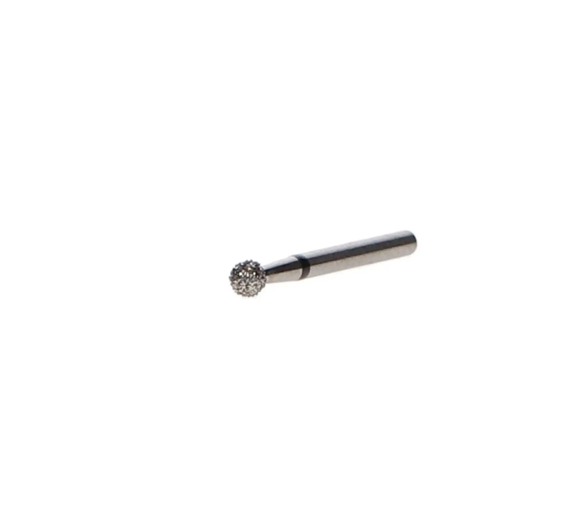 NTI Diamond Bur, FG, Round, #SC801-021, 2.1 mm, Super Coarse, Black, 5/Pk thumbnail 2