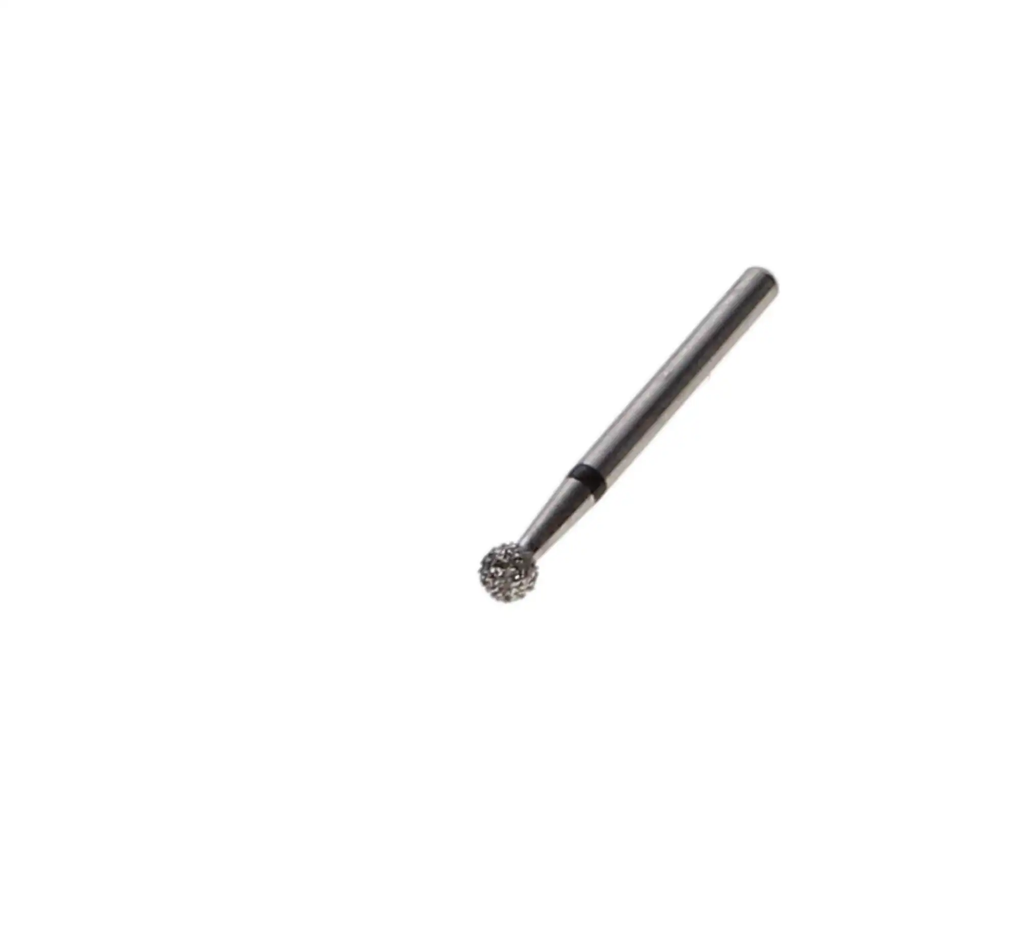 NTI Diamond Bur, FG, Round, #SC801-021, 2.1 mm, Super Coarse, Black, 5/Pk thumbnail 3