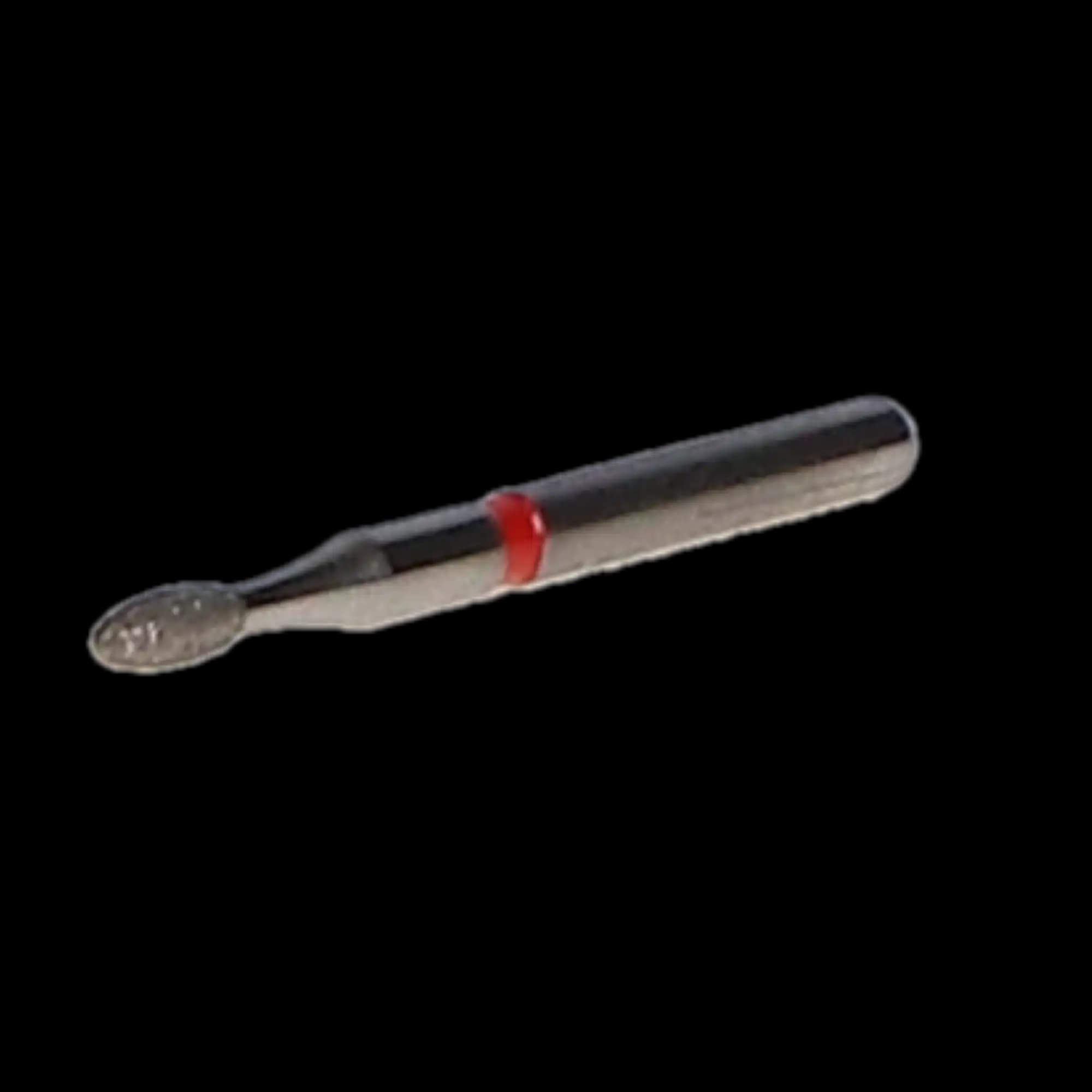 NTI Diamond Bur, FG, Football, #F379, 1.2 mm, Fine, Red, 5/Pk, F379-012 thumbnail 2