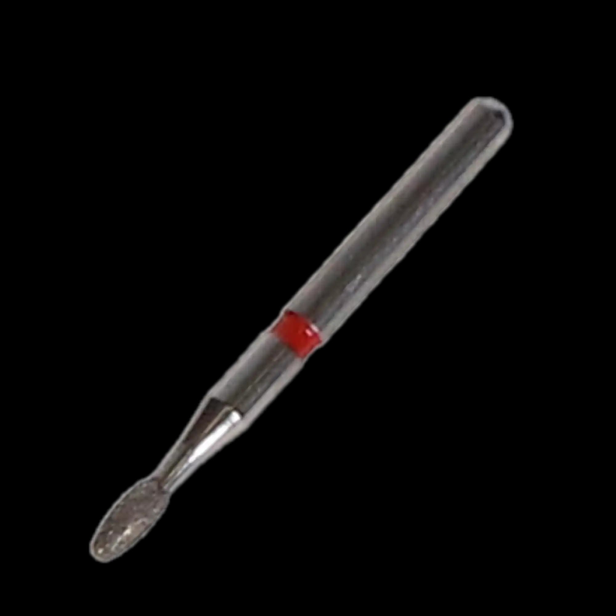 NTI Diamond Bur, FG, Football, #F379, 1.2 mm, Fine, Red, 5/Pk, F379-012 thumbnail 3