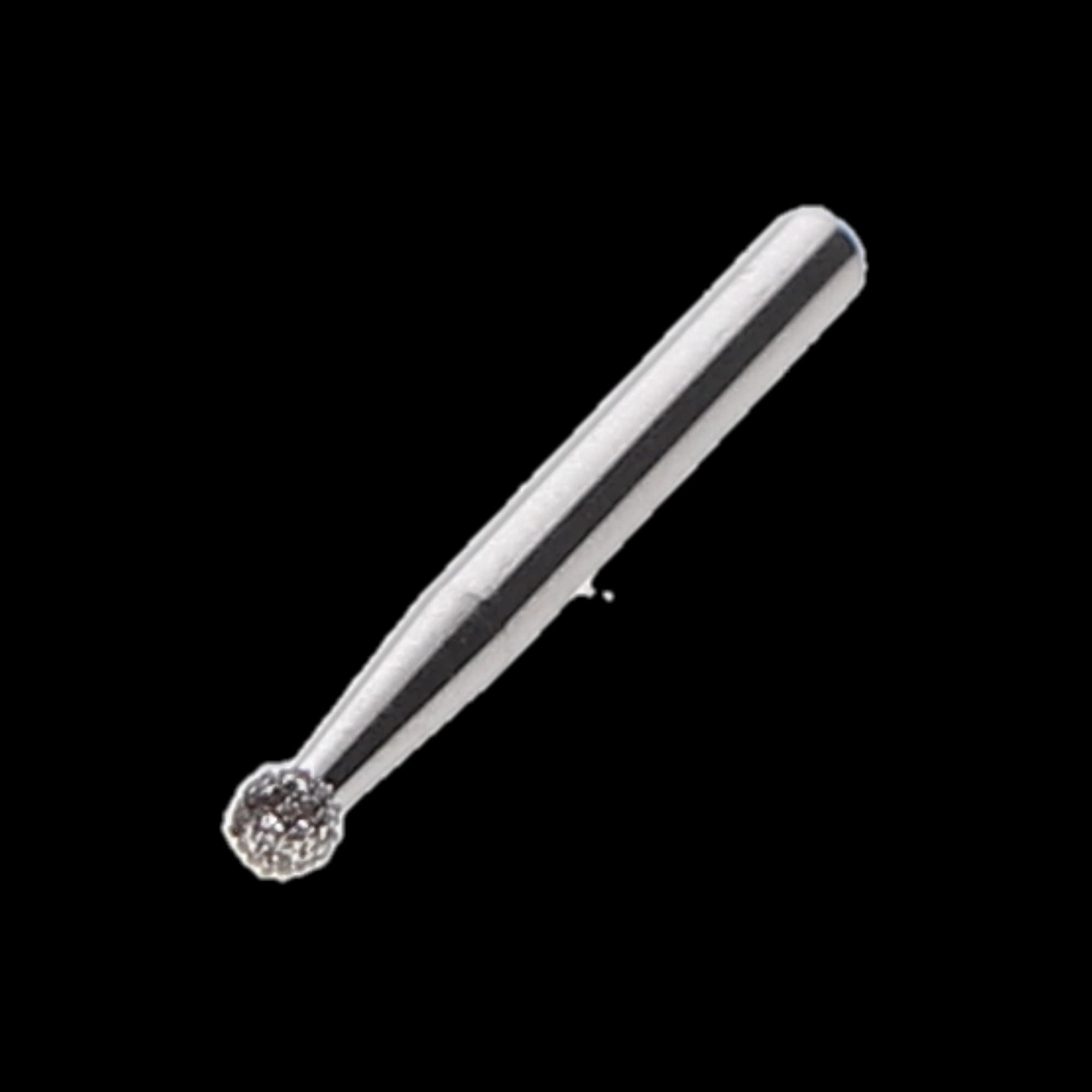 NTI Diamond Bur, FG, Round, #801-016, 1.6 mm, Medium Grit, Gray, 5/Pk, M801-016 thumbnail 2