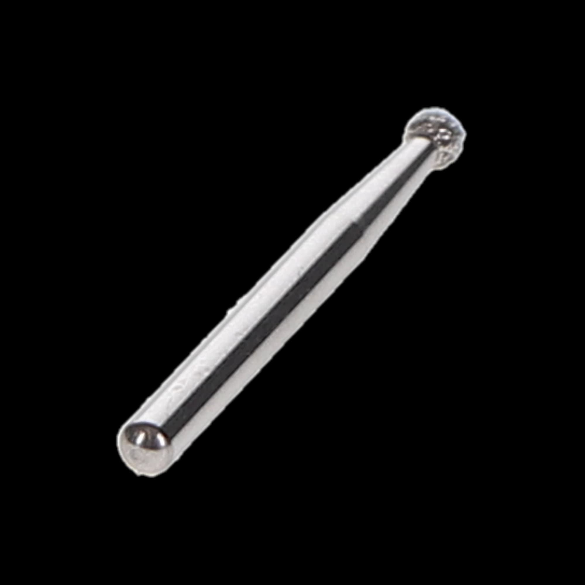 NTI Diamond Bur, FG, Round, #801-016, 1.6 mm, Medium Grit, Gray, 5/Pk, M801-016 thumbnail 3