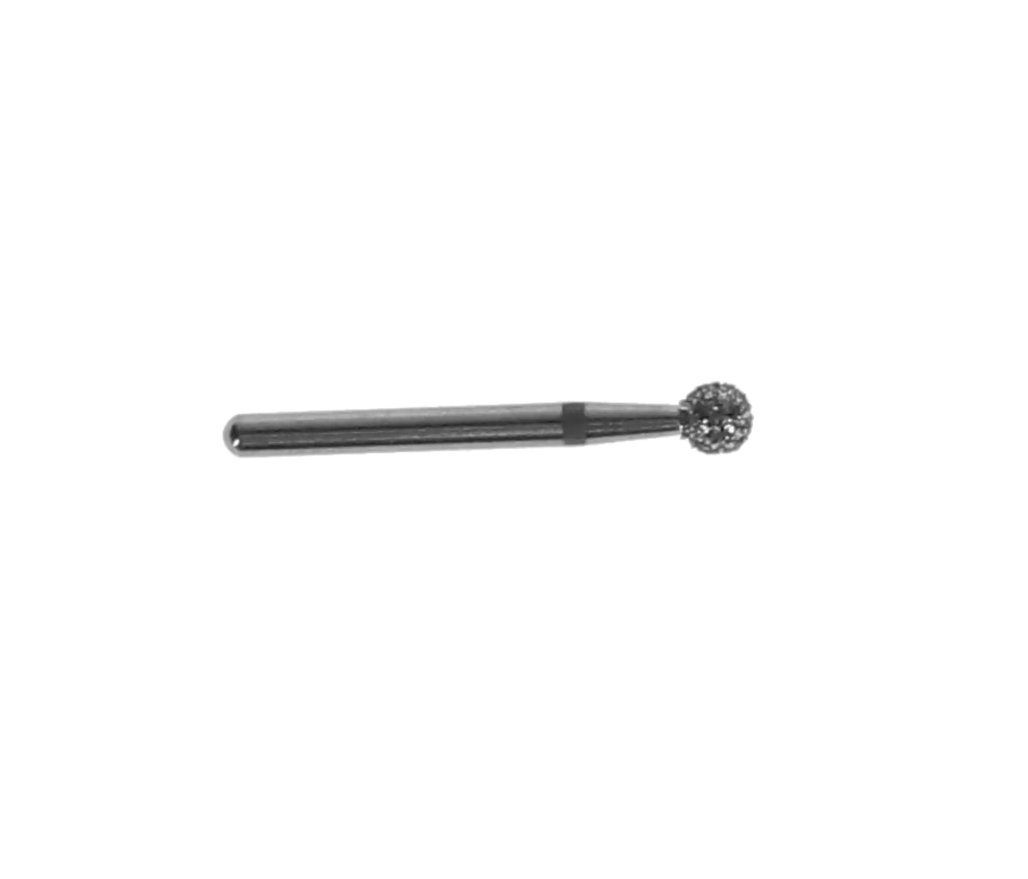 NTI Diamond Bur, FG, Round #801, 2.5 mm, Coarse, Green, 5/Pk, C801-025 thumbnail 6