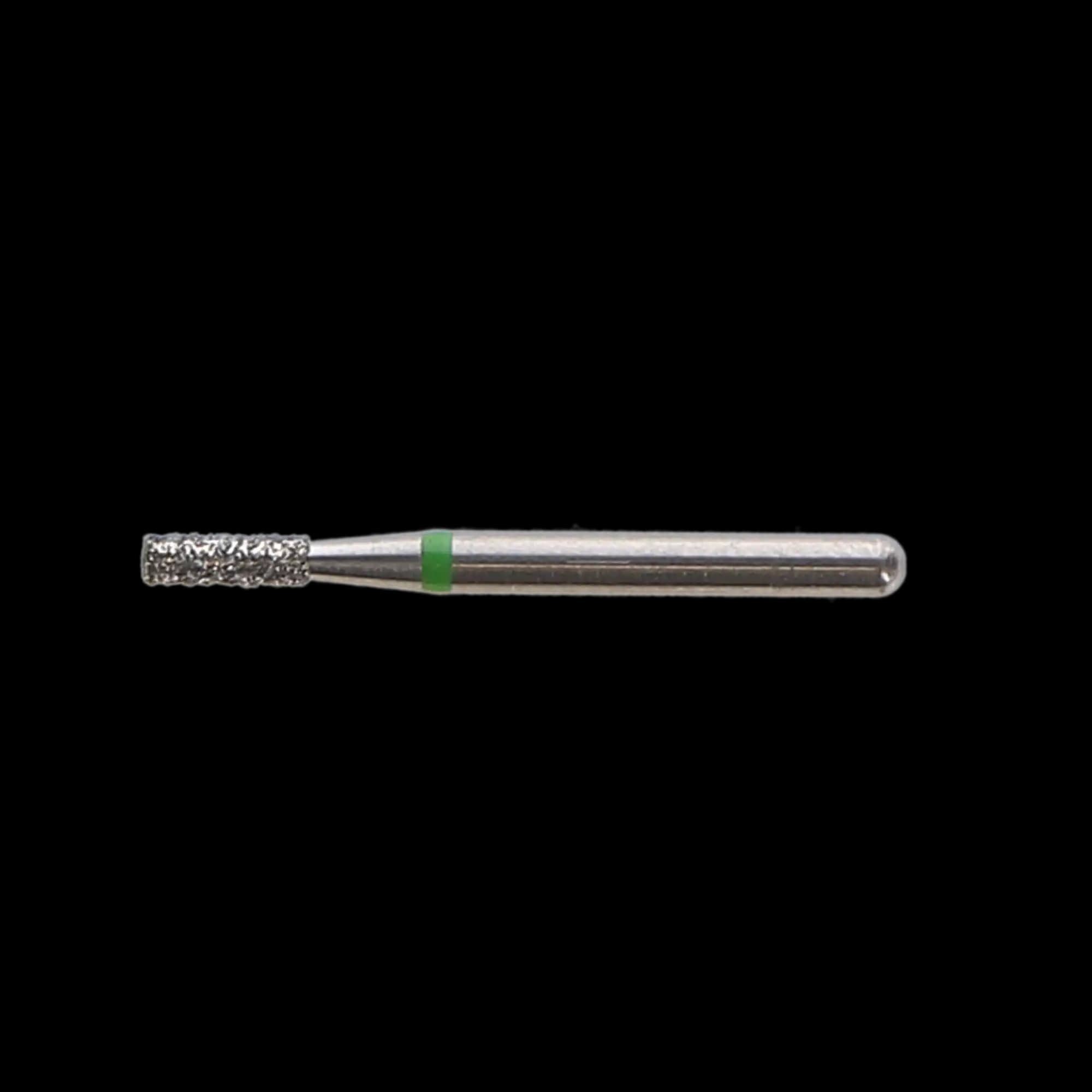 NTI Diamond Bur, FG, Cylinder Flat End, #C835-012, 1.2 mm, Coarse, Green, 5/Pk thumbnail 6