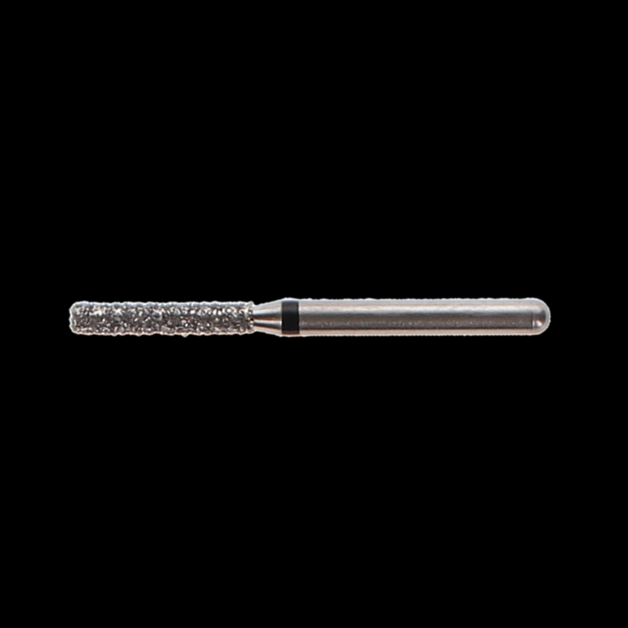 NTI Diamond Bur, FG, Cylinder Flat End, #SC837-014, 1.4 mm, Super Coarse, Black, 5/Pk thumbnail 6