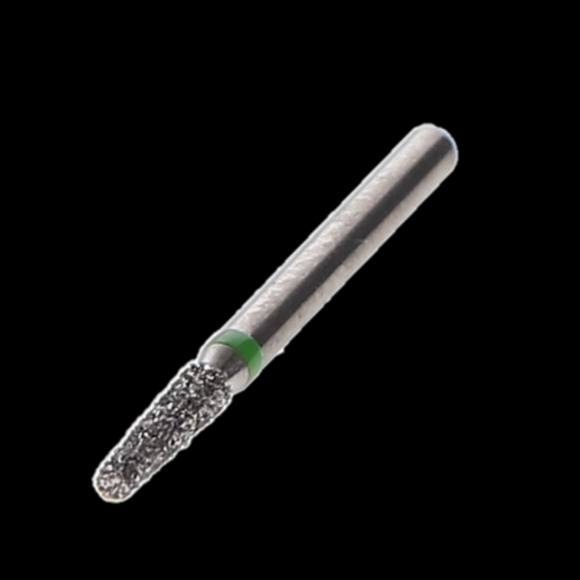 NTI Diamond Bur, FG, Taper Flat End, #846-016, 1.6 mm, Coarse, Green, 5/Pk, C846-016 thumbnail 3