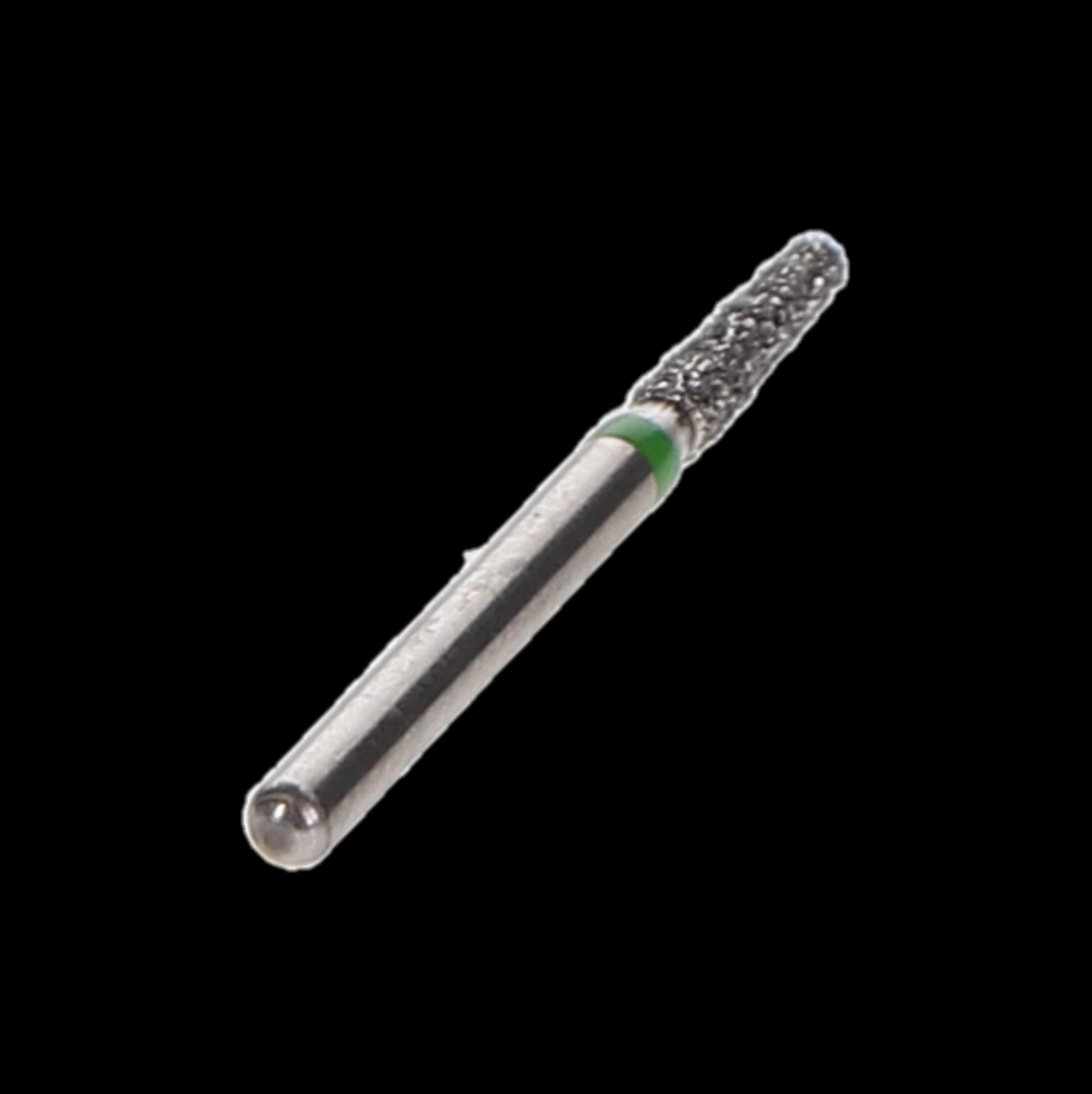 NTI Diamond Bur, FG, Taper Flat End, #846-016, 1.6 mm, Coarse, Green, 5/Pk, C846-016 thumbnail 4