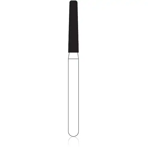NTI Diamond Bur, FG, Taper Modified Shoulder, #847KR-016, Super Coarse, Black, 5/Pk, SC847KR-016 thumbnail 2